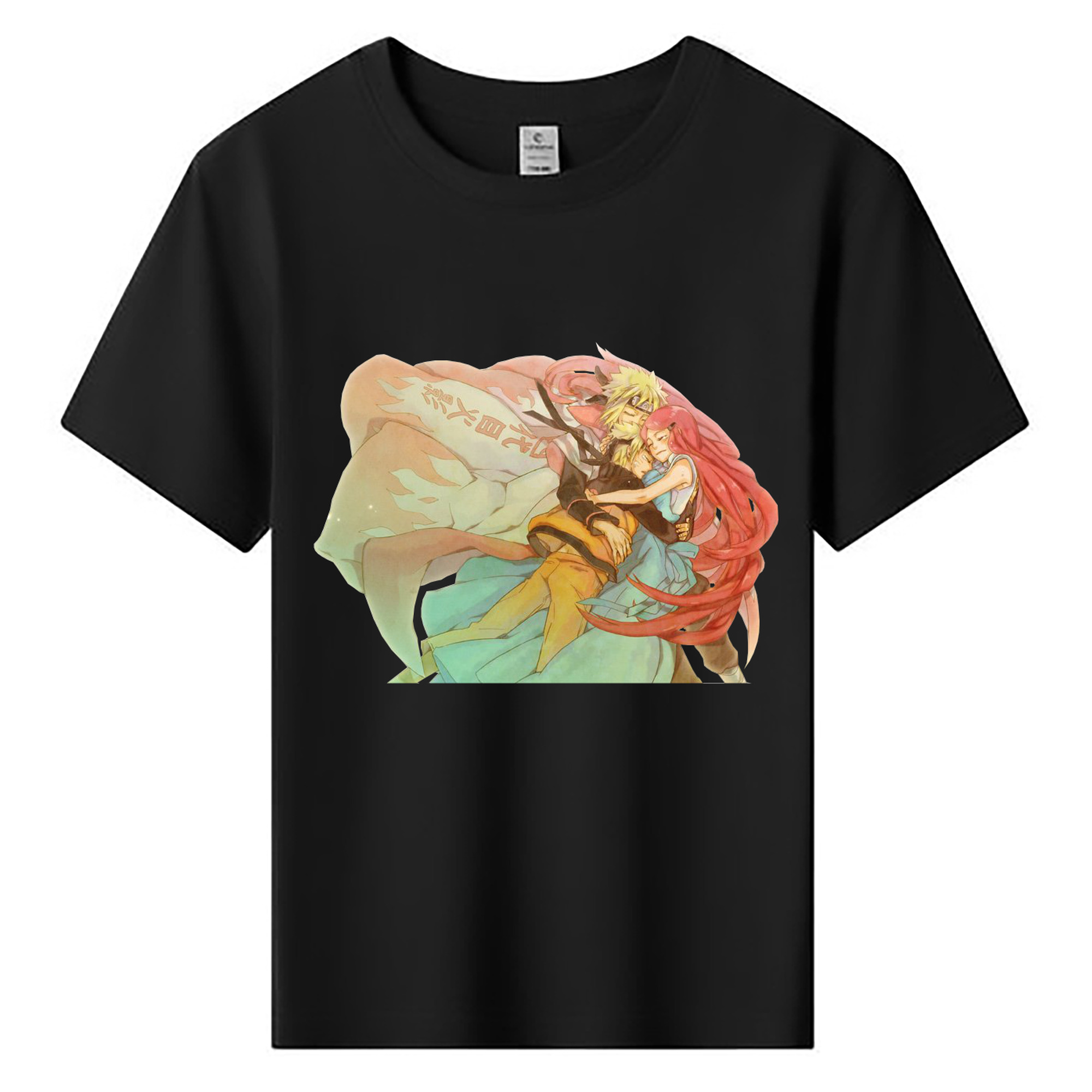 （画像用） NARUTO -ナルト- うずまき ナルト Uzumaki Naruto 綿100％キッズTシャツ（フロントプリント）