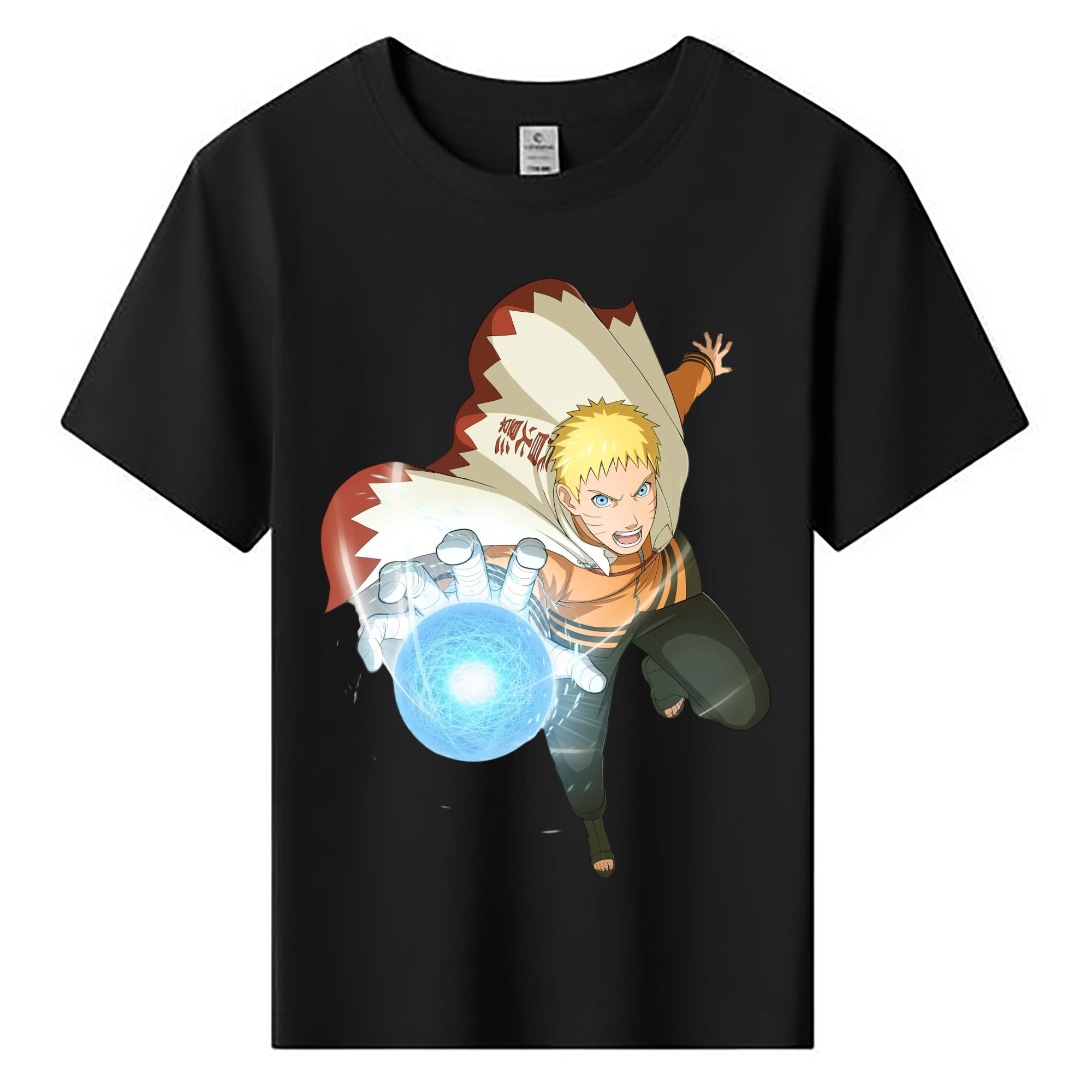 （画像用） NARUTO -ナルト- うずまき ナルト Uzumaki Naruto 綿100％キッズTシャツ（フロントプリント）
