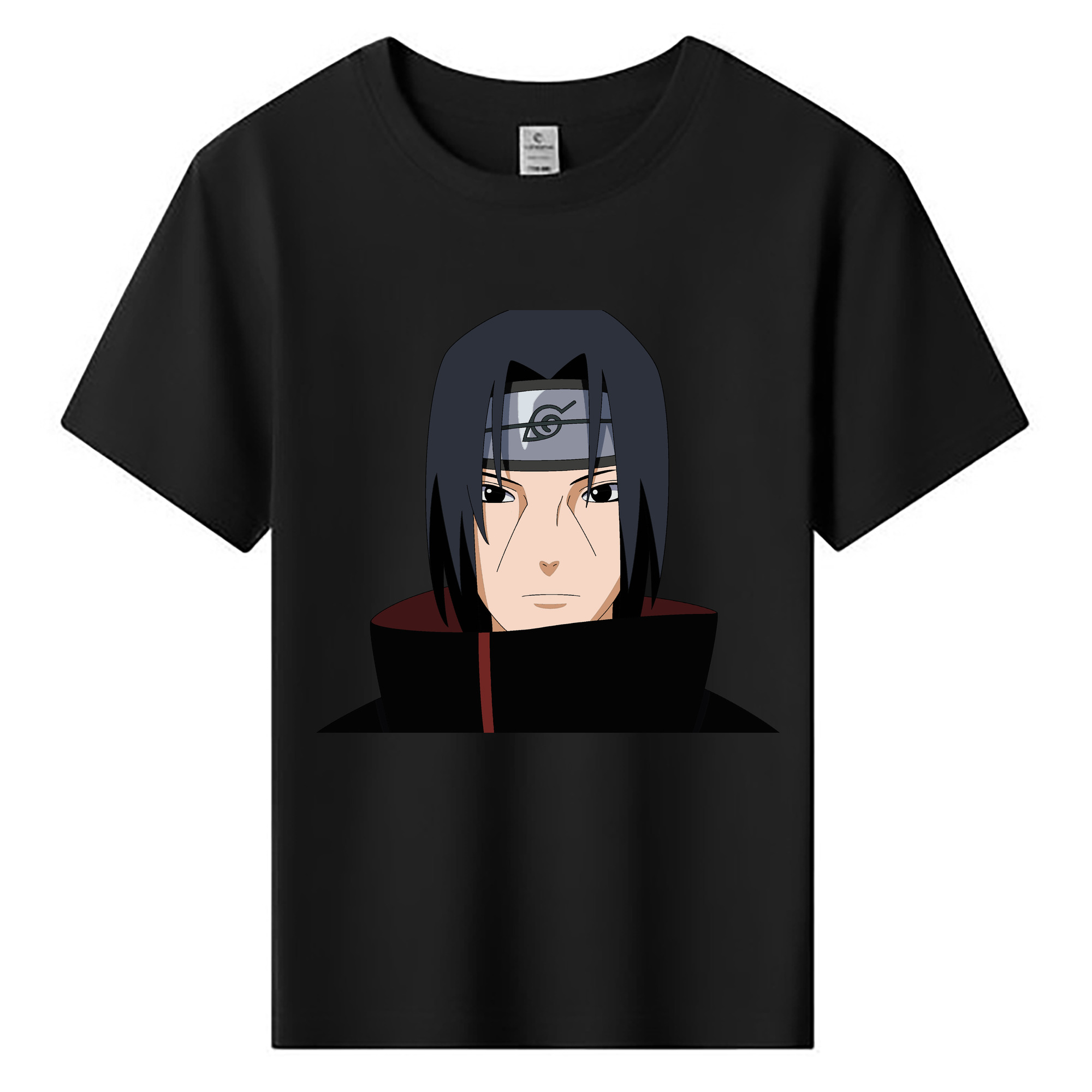 （画像用） NARUTO -ナルト- うちは イタチ Uchiha Itachi 綿100％キッズTシャツ（フロントプリント）