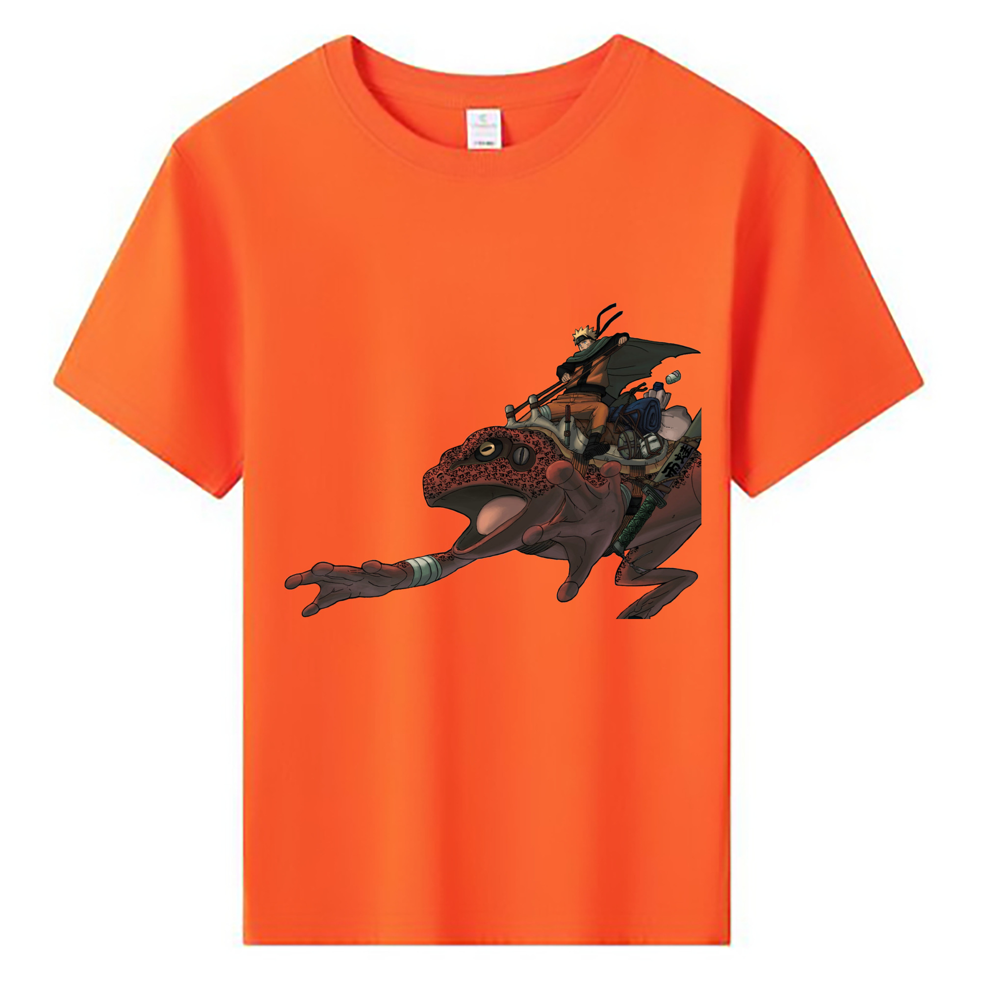 （画像用） NARUTO -ナルト- うずまき ナルト Uzumaki Naruto 綿100％キッズTシャツ（フロントプリント）