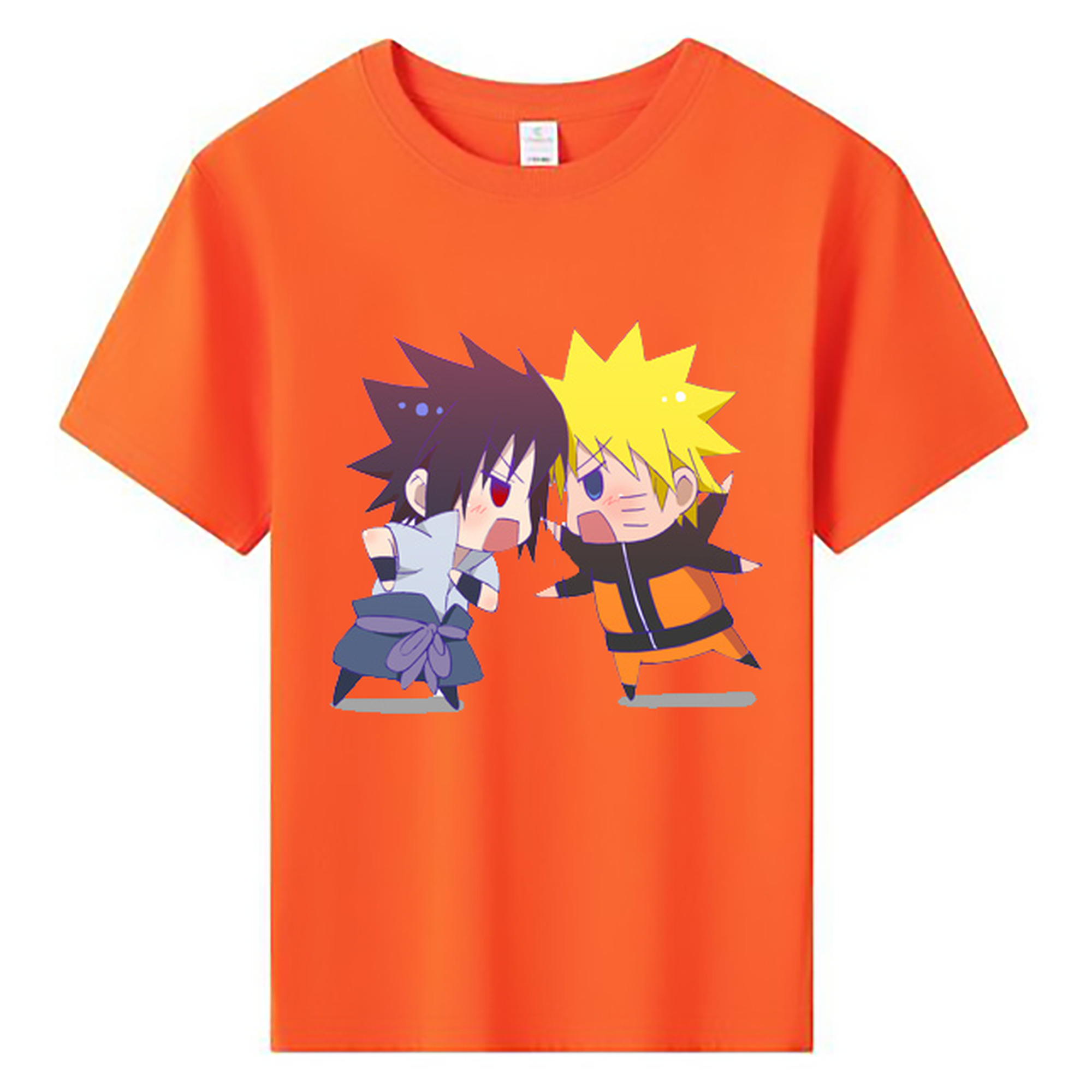 （画像用） NARUTO -ナルト- うずまき ナルト Uzumaki Naruto 綿100％キッズTシャツ（フロントプリント）