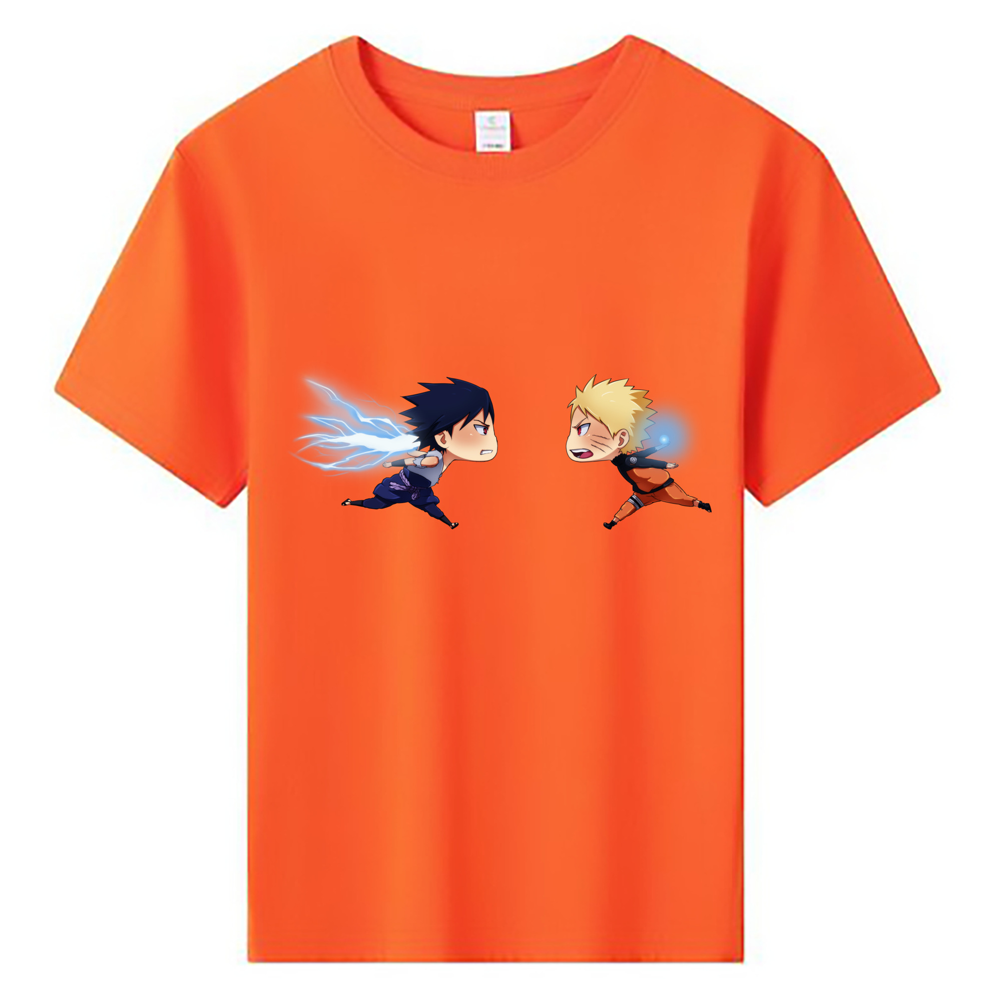 （画像用） NARUTO -ナルト- うずまき ナルト Uzumaki Naruto 綿100％キッズTシャツ（フロントプリント）