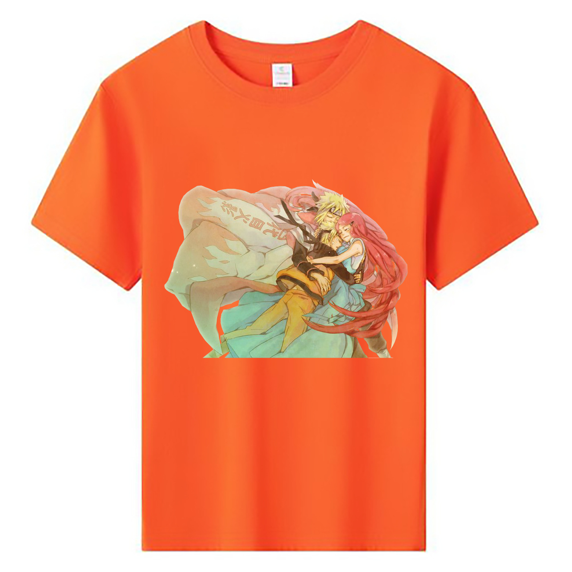 （画像用） NARUTO -ナルト- うずまき ナルト Uzumaki Naruto 綿100％キッズTシャツ（フロントプリント）