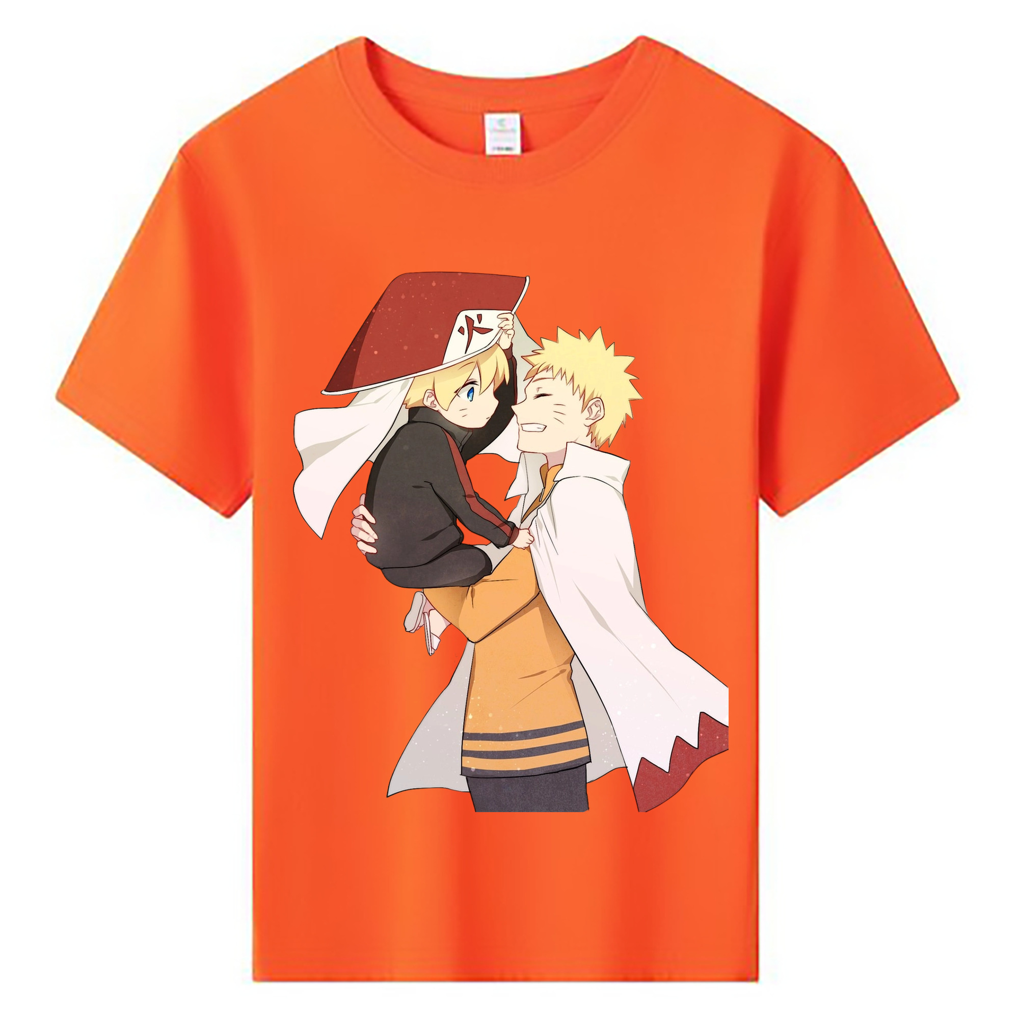 （画像用） NARUTO -ナルト- うずまき ナルト Uzumaki Naruto 綿100％キッズTシャツ（フロントプリント）