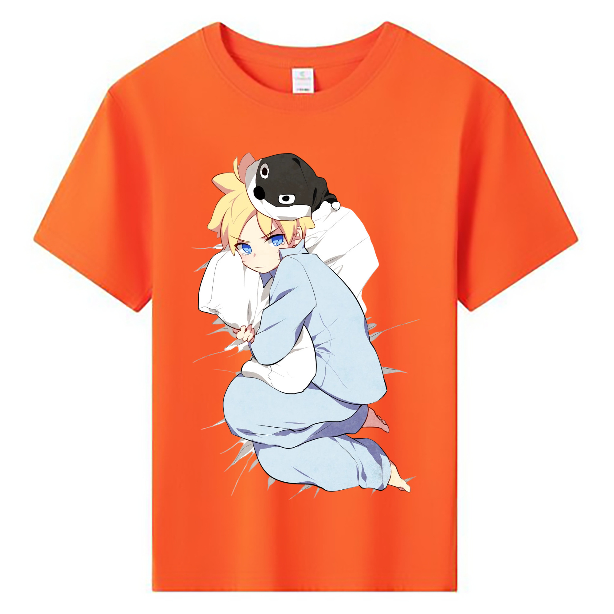 （画像用） NARUTO -ナルト- うずまき ナルト Uzumaki Naruto 綿100％キッズTシャツ（フロントプリント）