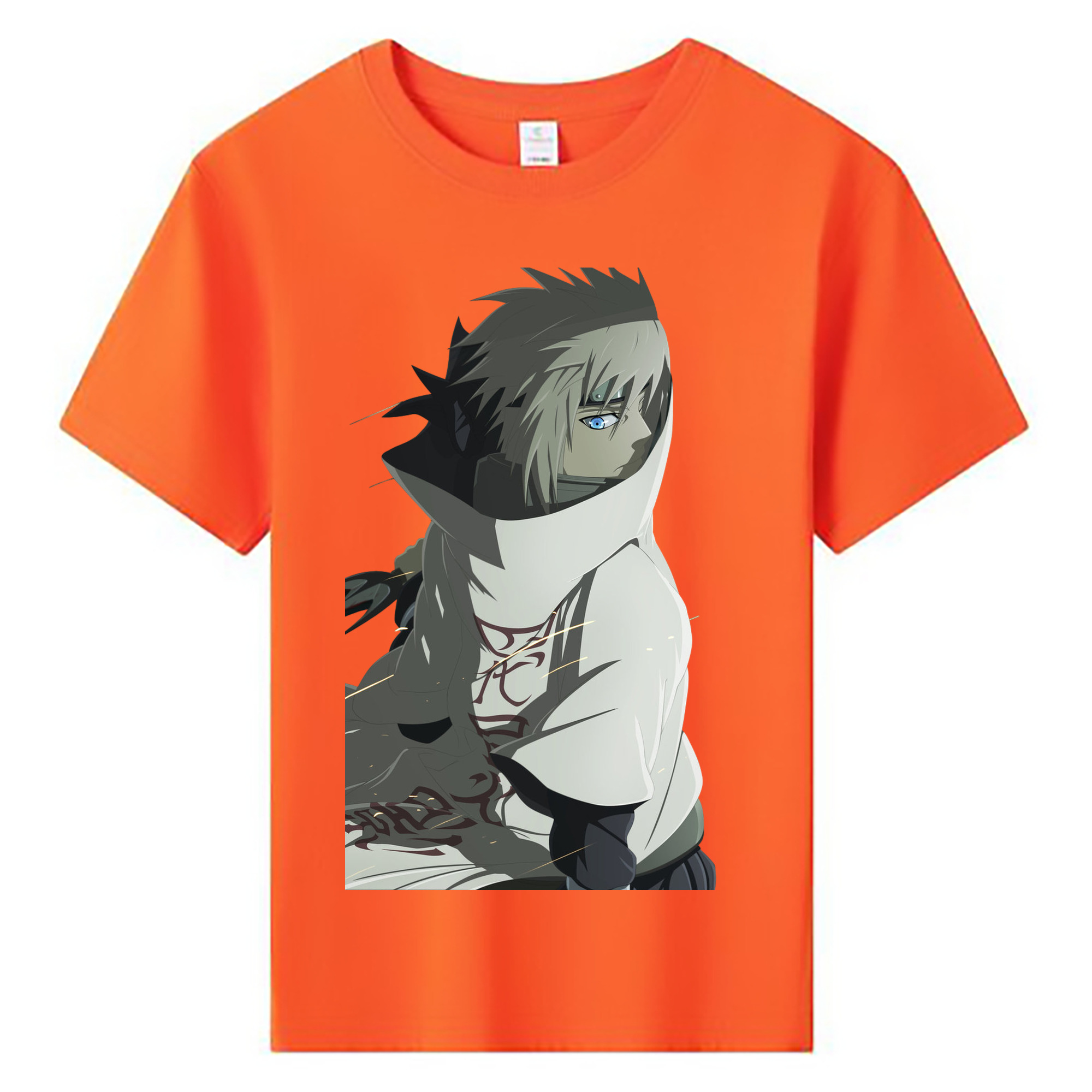 （画像用） NARUTO -ナルト- 波風 ミナト Namikaze Minato 綿100％キッズTシャツ（フロントプリント）