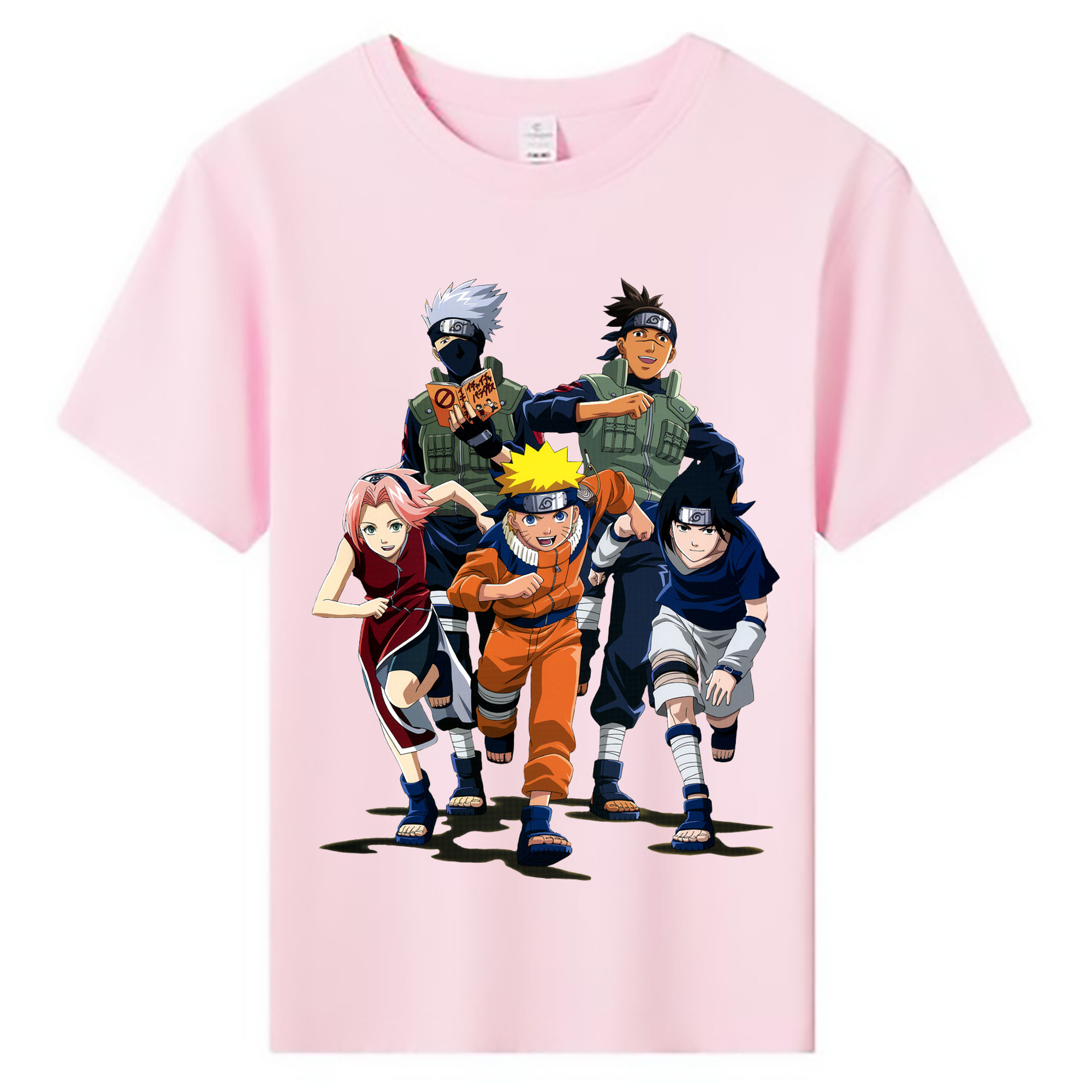 （画像用） NARUTO -ナルト- うずまき ナルト Uzumaki Naruto 綿100％キッズTシャツ（フロントプリント）