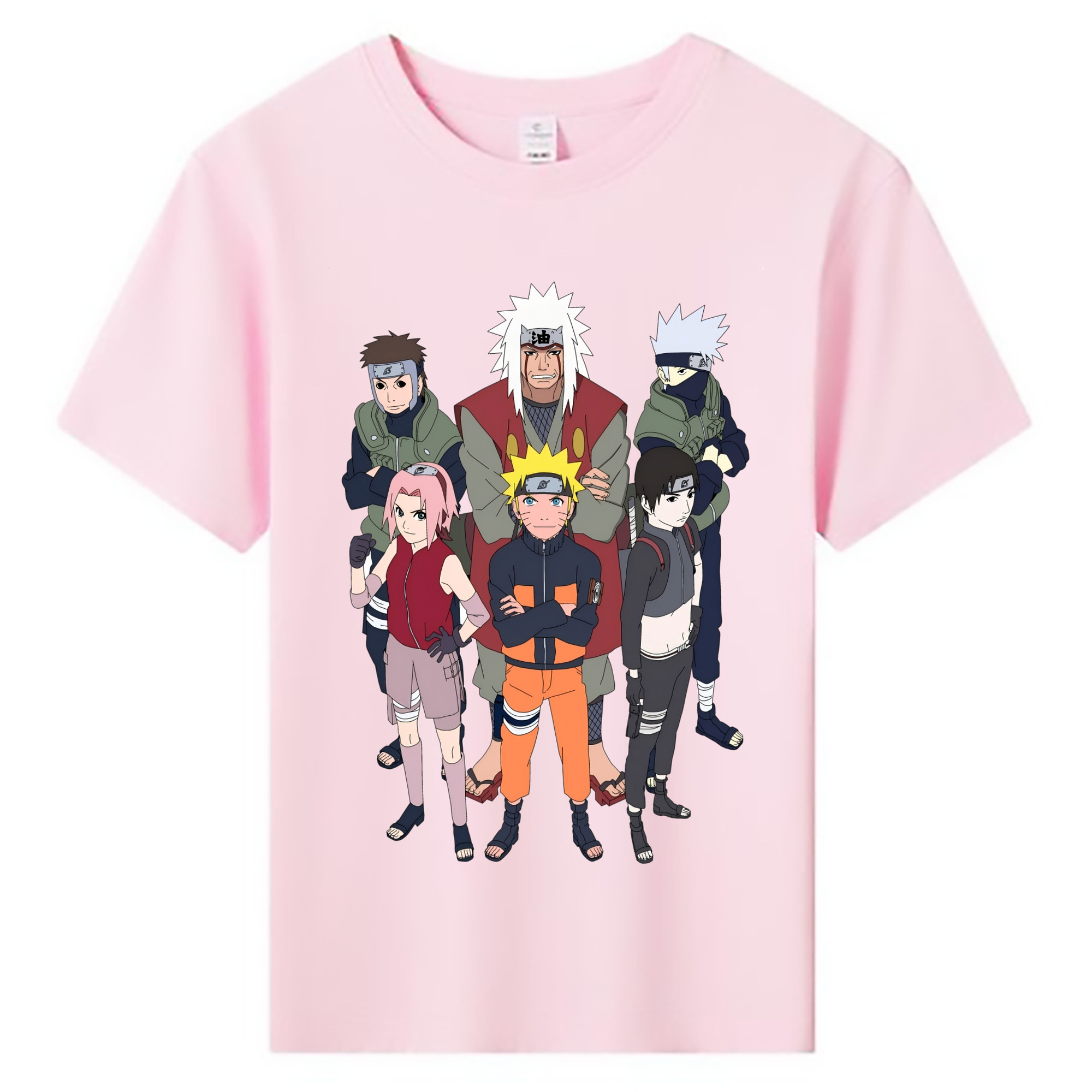 （画像用） NARUTO -ナルト- うずまき ナルト Uzumaki Naruto 綿100％キッズTシャツ（フロントプリント）