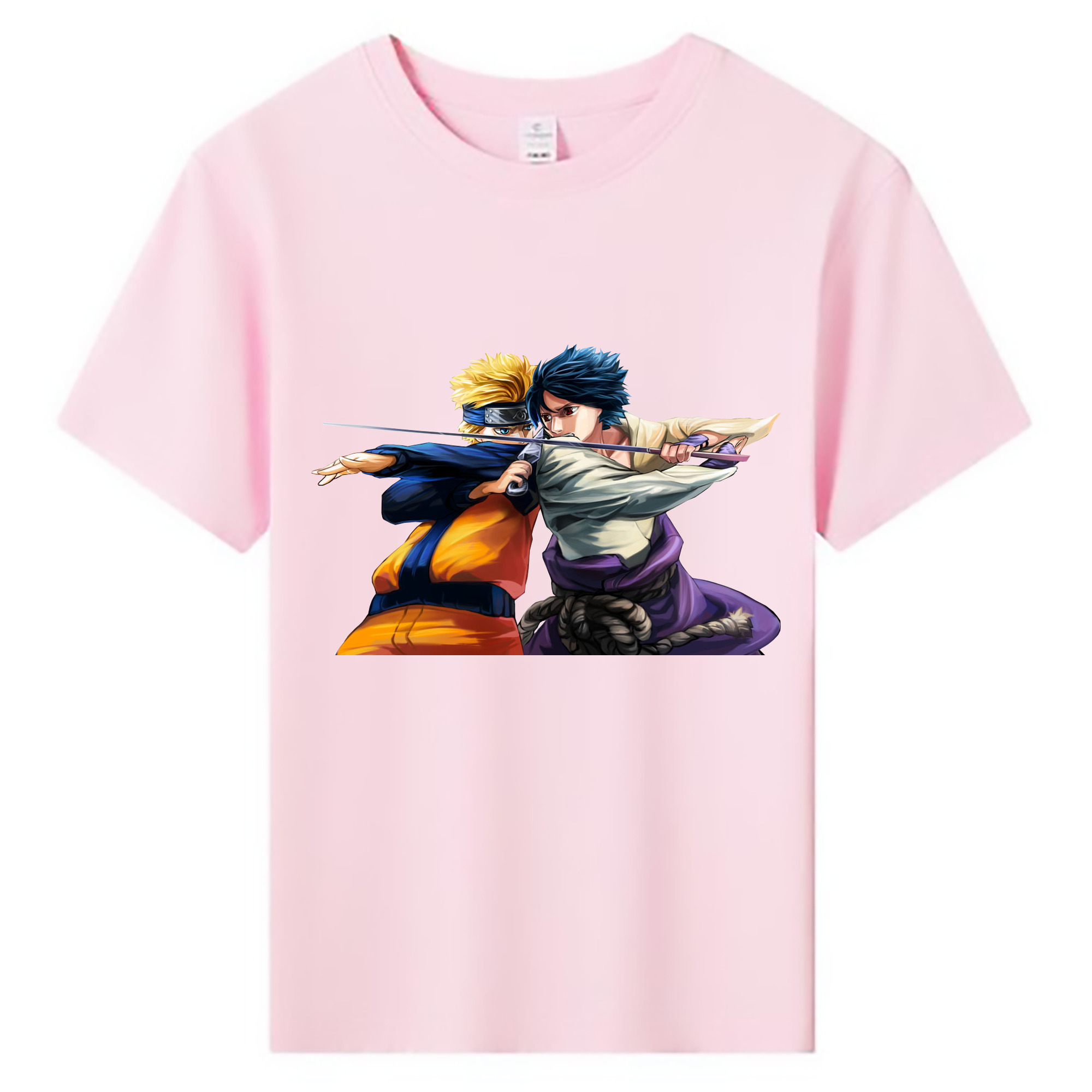 （画像用） NARUTO -ナルト- うずまき ナルト Uzumaki Naruto 綿100％キッズTシャツ（フロントプリント）