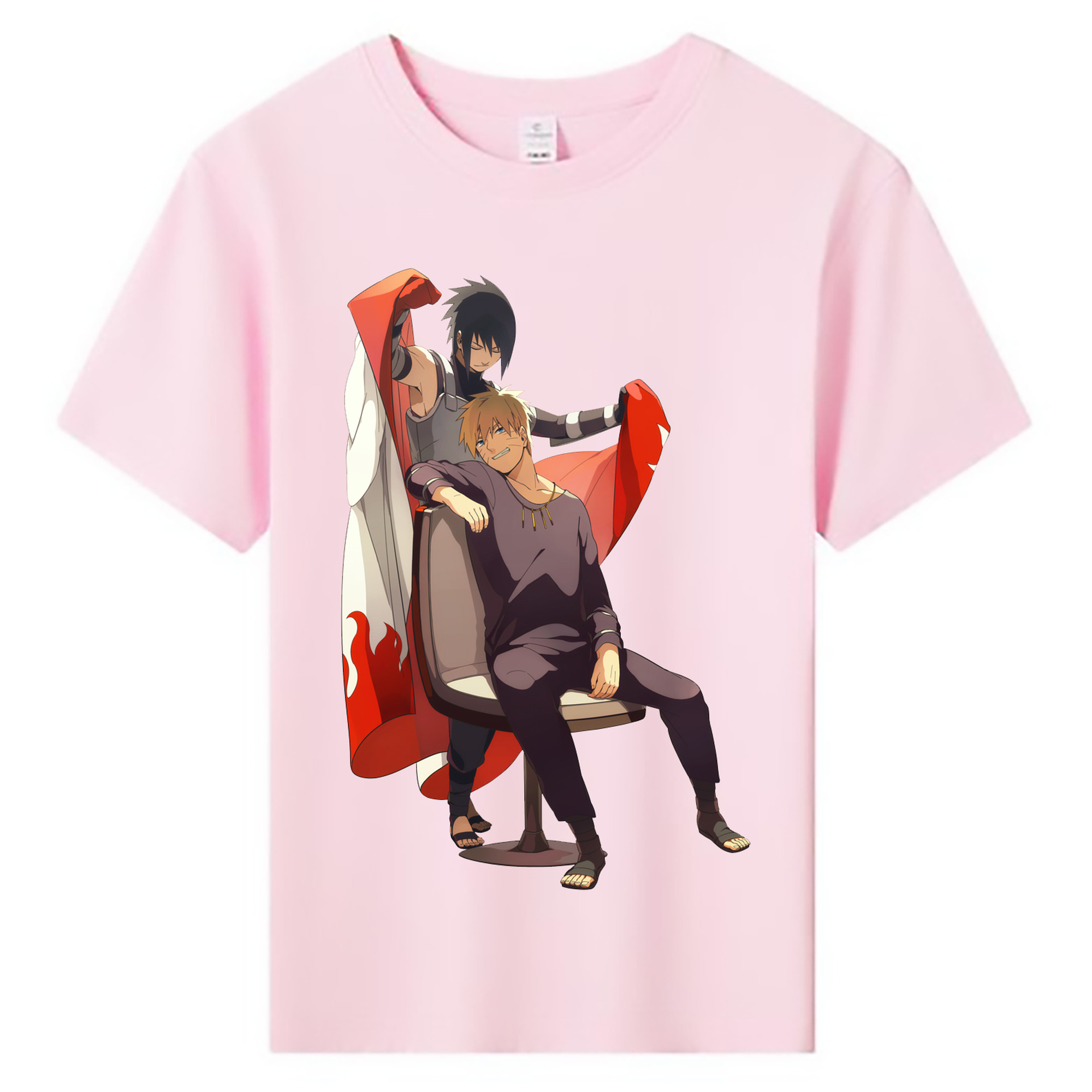 （画像用） NARUTO -ナルト- うずまき ナルト Uzumaki Naruto 綿100％キッズTシャツ（フロントプリント）