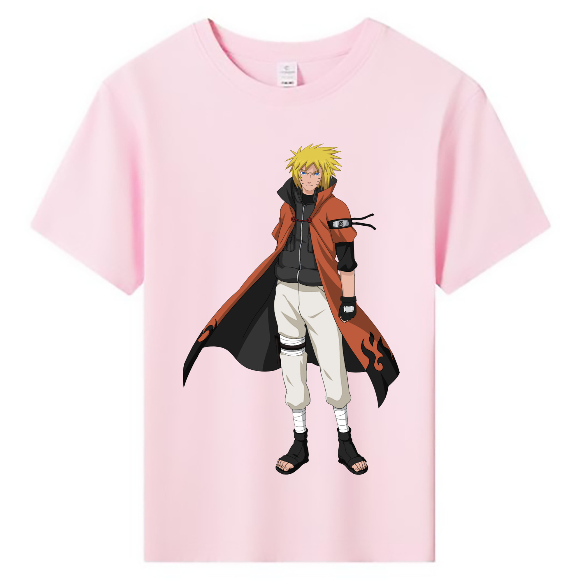 （画像用） NARUTO -ナルト- うずまき ナルト Uzumaki Naruto 綿100％キッズTシャツ（フロントプリント）