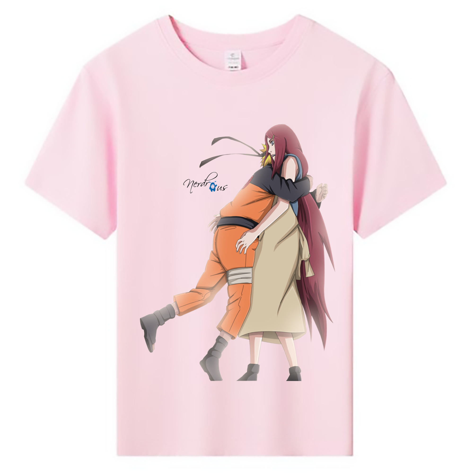 （画像用） NARUTO -ナルト- うずまき ナルト Uzumaki Naruto 綿100％キッズTシャツ（フロントプリント）