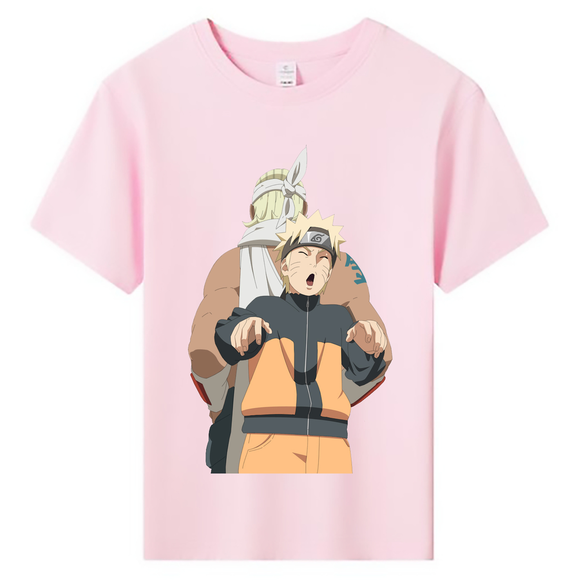 （画像用） NARUTO -ナルト- うずまき ナルト Uzumaki Naruto 綿100％キッズTシャツ（フロントプリント）