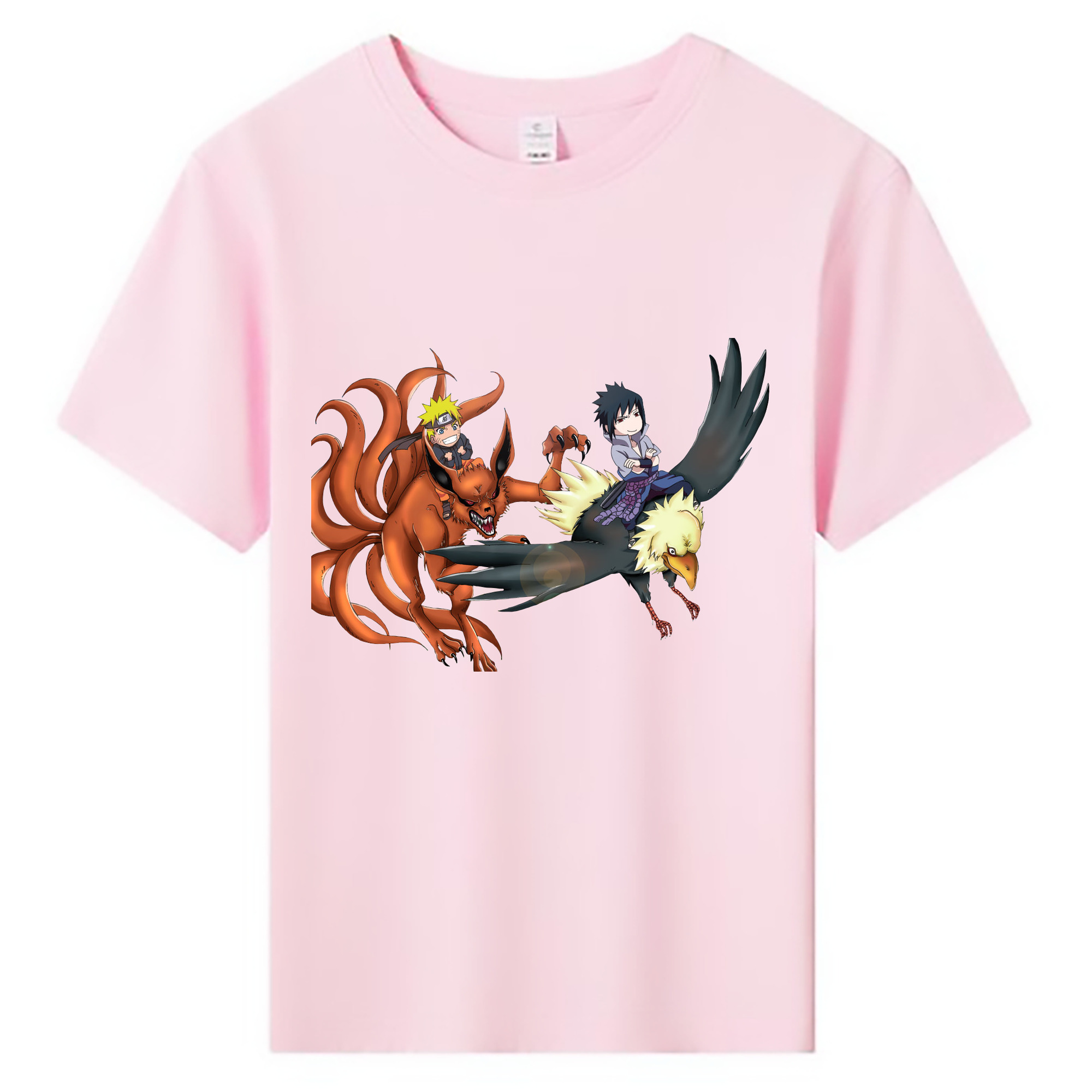 （画像用） NARUTO -ナルト- うずまき ナルト Uzumaki Naruto 綿100％キッズTシャツ（フロントプリント）