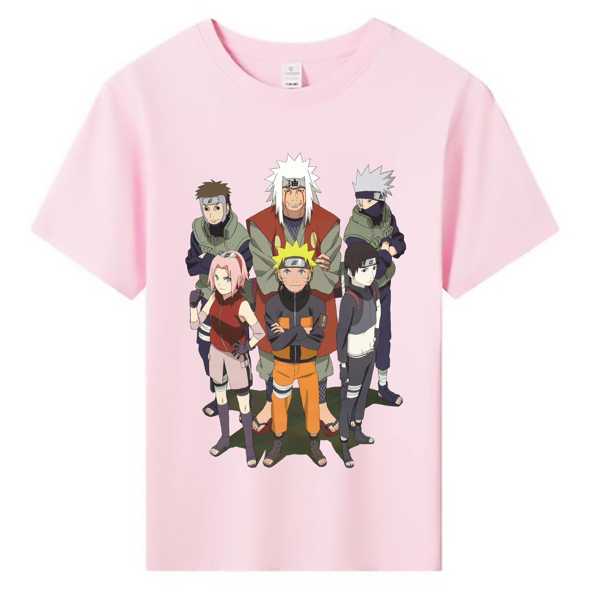 （画像用） NARUTO -ナルト- うずまき ナルト Uzumaki Naruto 綿100％キッズTシャツ（フロントプリント）