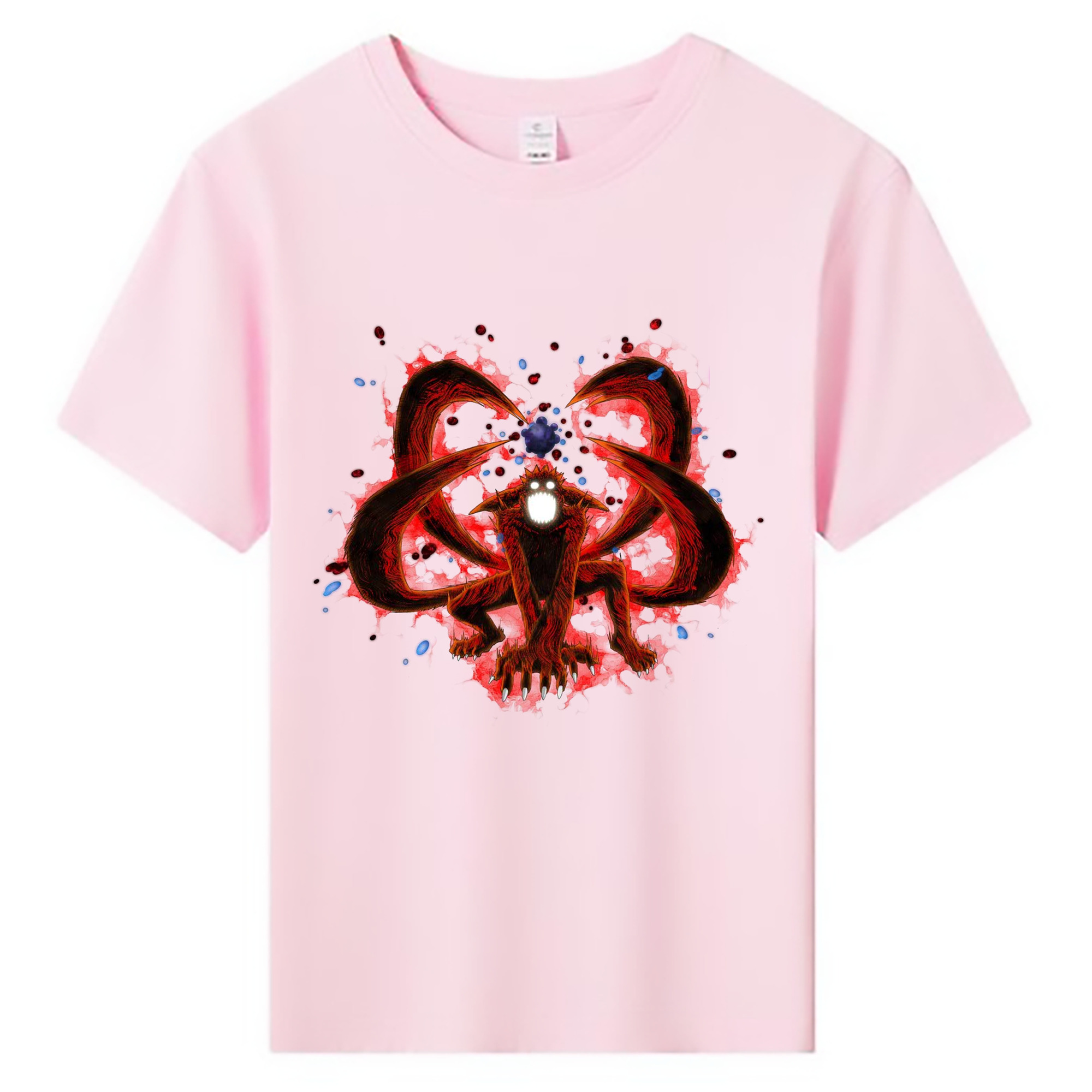 （画像用） NARUTO -ナルト- うずまき ナルト Uzumaki Naruto 綿100％キッズTシャツ（フロントプリント）