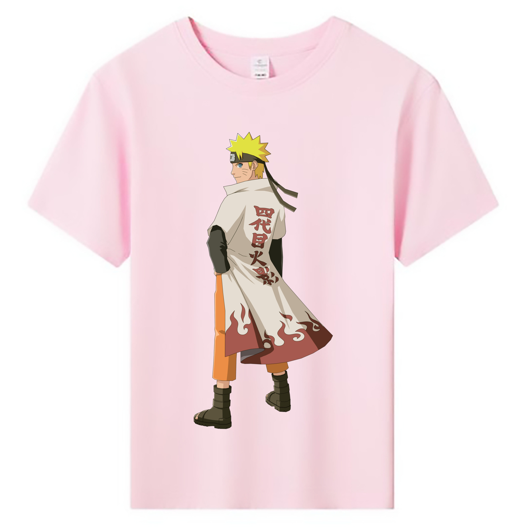 （画像用） NARUTO -ナルト- うずまき ナルト Uzumaki Naruto 綿100％キッズTシャツ（フロントプリント）