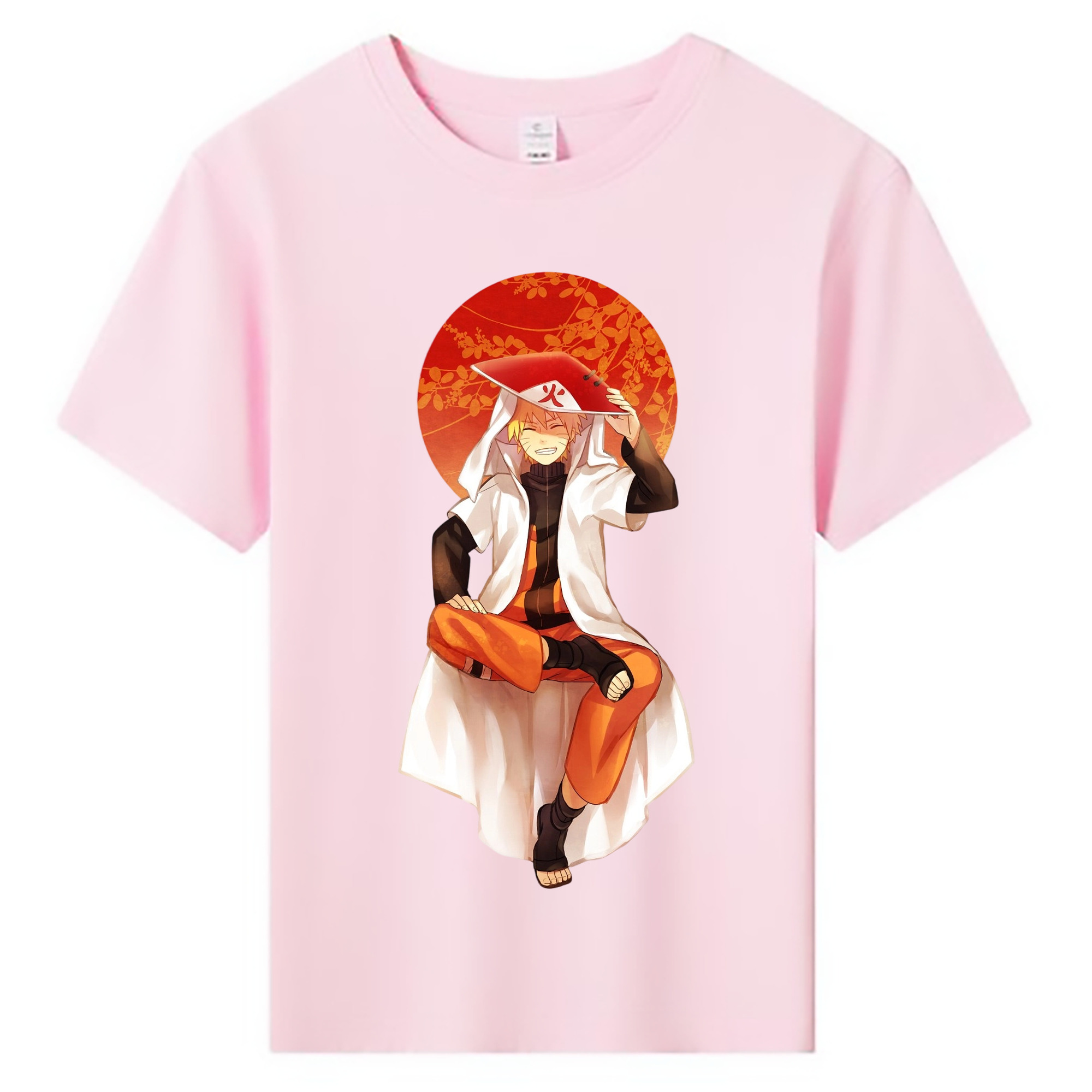 （画像用） NARUTO -ナルト- うずまき ナルト Uzumaki Naruto 綿100％キッズTシャツ（フロントプリント）