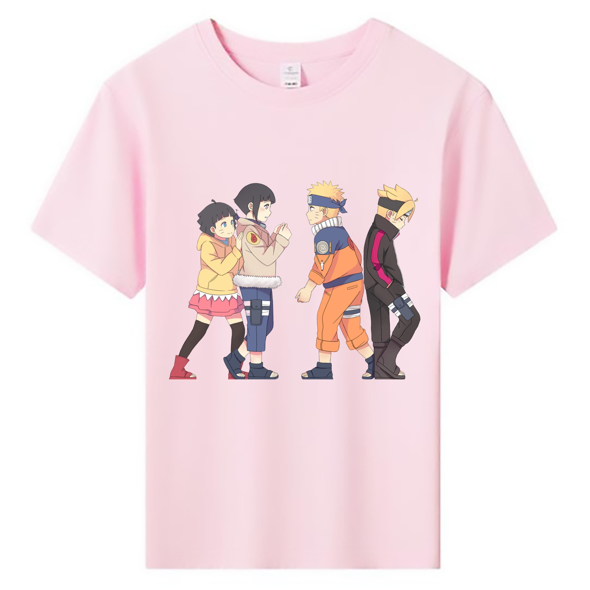 （画像用） NARUTO -ナルト- うずまき ナルト Uzumaki Naruto 綿100％キッズTシャツ（フロントプリント）