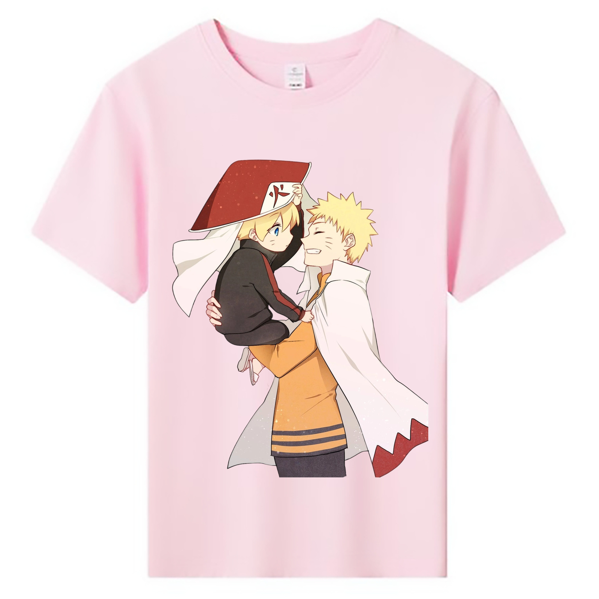 （画像用） NARUTO -ナルト- うずまき ナルト Uzumaki Naruto 綿100％キッズTシャツ（フロントプリント）
