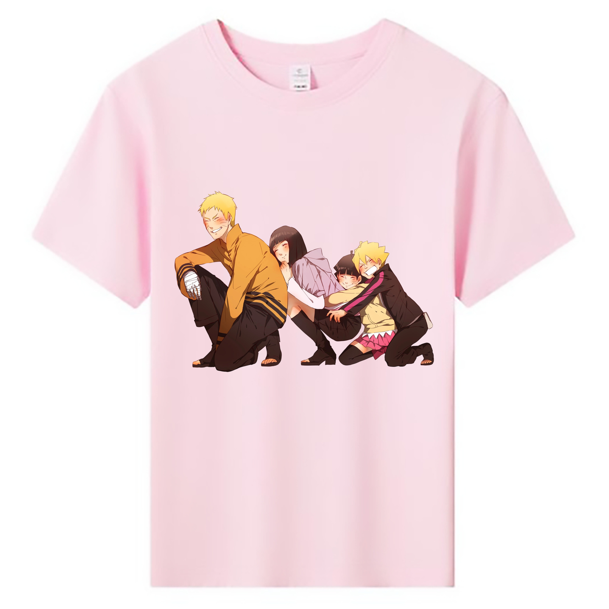 （画像用） NARUTO -ナルト- うずまき ナルト Uzumaki Naruto 綿100％キッズTシャツ（フロントプリント）