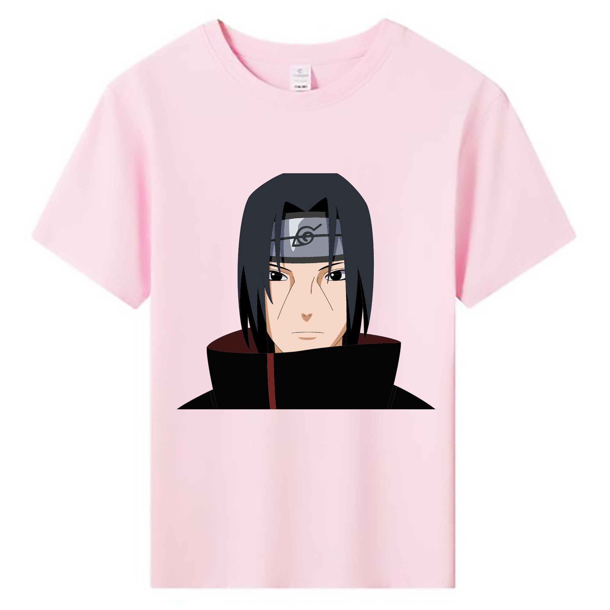 （画像用） NARUTO -ナルト- うちは イタチ Uchiha Itachi 綿100％キッズTシャツ（フロントプリント）