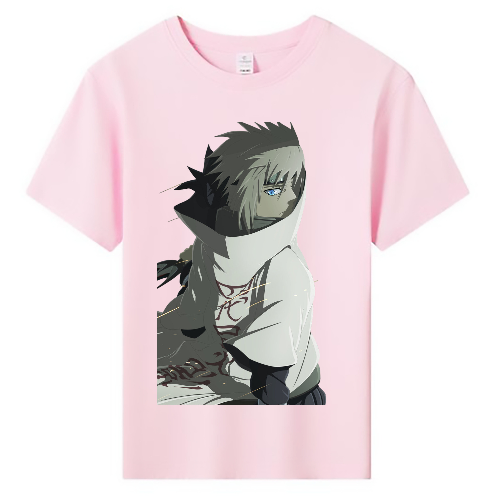 （画像用） NARUTO -ナルト- 波風 ミナト Namikaze Minato 綿100％キッズTシャツ（フロントプリント）