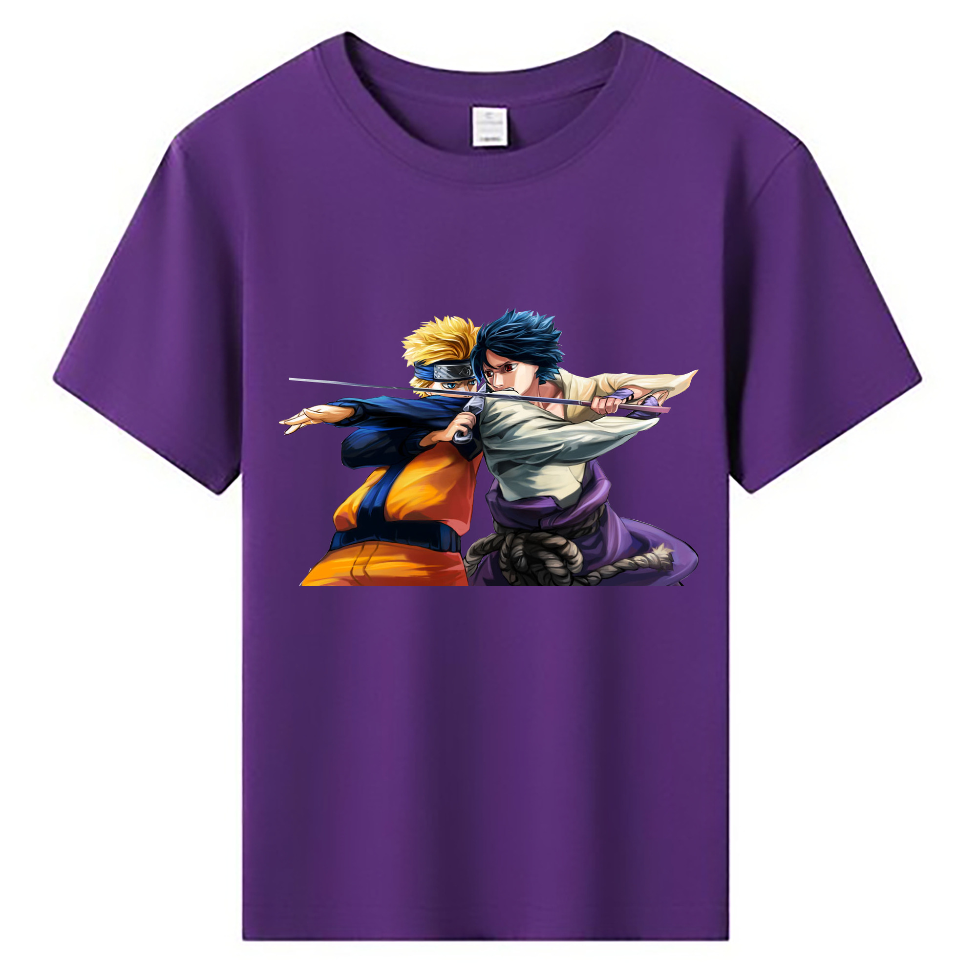 （画像用） NARUTO -ナルト- うずまき ナルト Uzumaki Naruto 綿100％キッズTシャツ（フロントプリント）