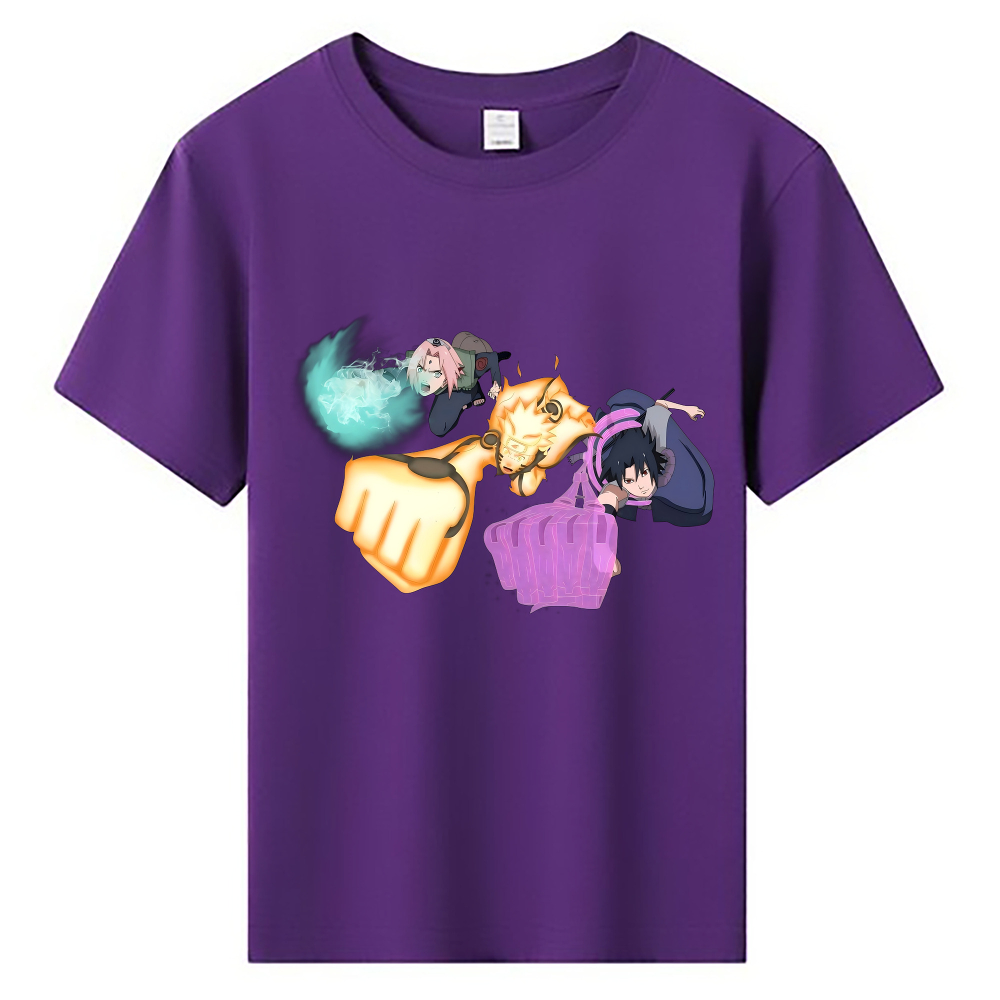 （画像用） NARUTO -ナルト- うずまき ナルト Uzumaki Naruto 綿100％キッズTシャツ（フロントプリント）