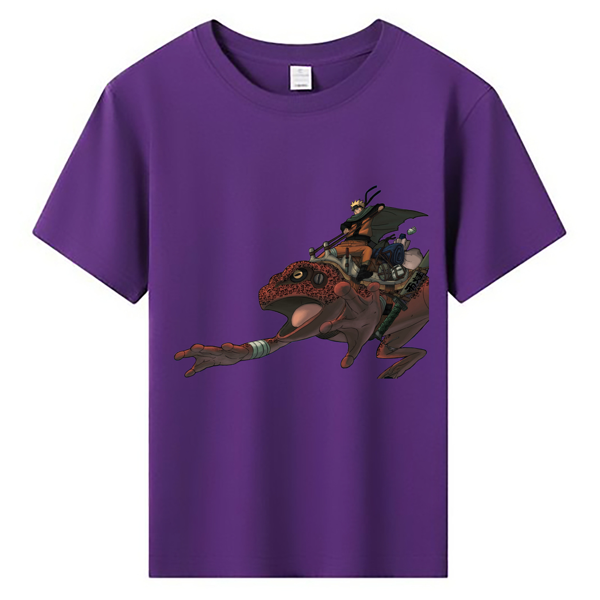 （画像用） NARUTO -ナルト- うずまき ナルト Uzumaki Naruto 綿100％キッズTシャツ（フロントプリント）