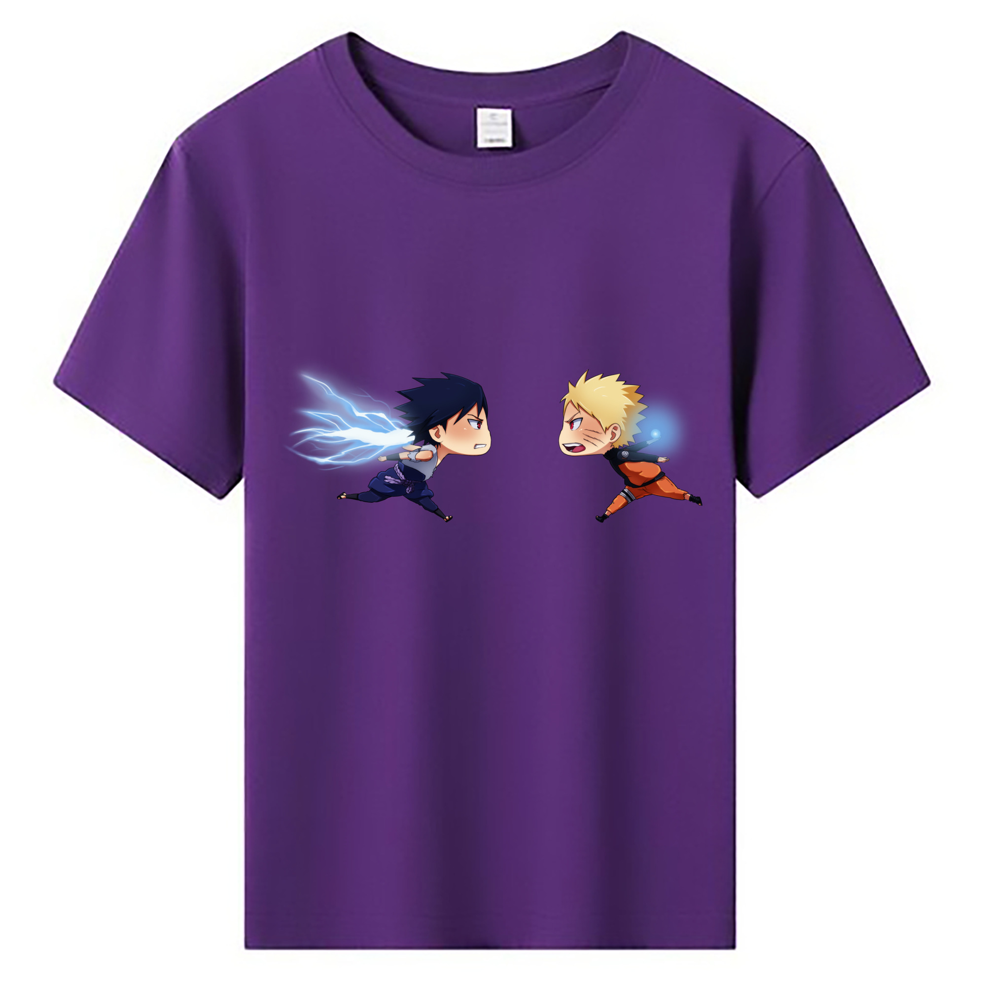 （画像用） NARUTO -ナルト- うずまき ナルト Uzumaki Naruto 綿100％キッズTシャツ（フロントプリント）