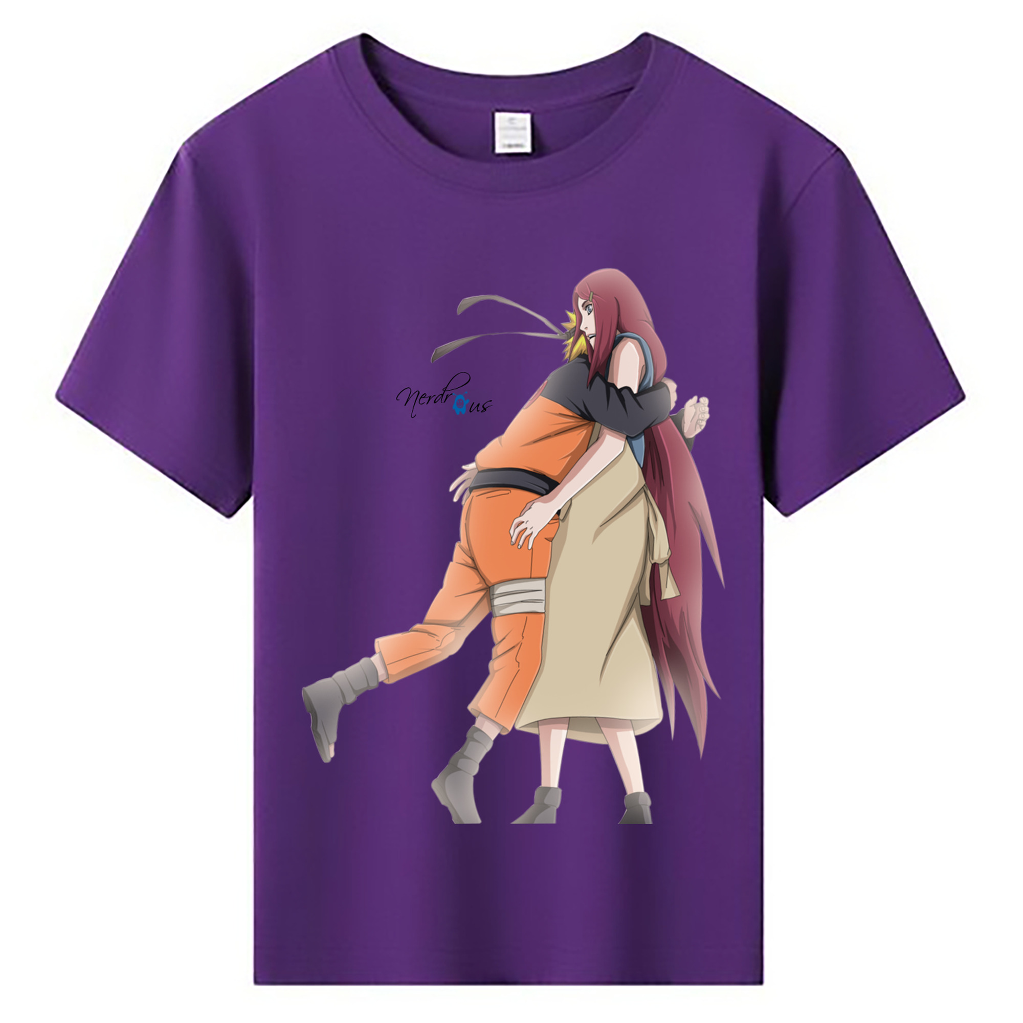 （画像用） NARUTO -ナルト- うずまき ナルト Uzumaki Naruto 綿100％キッズTシャツ（フロントプリント）