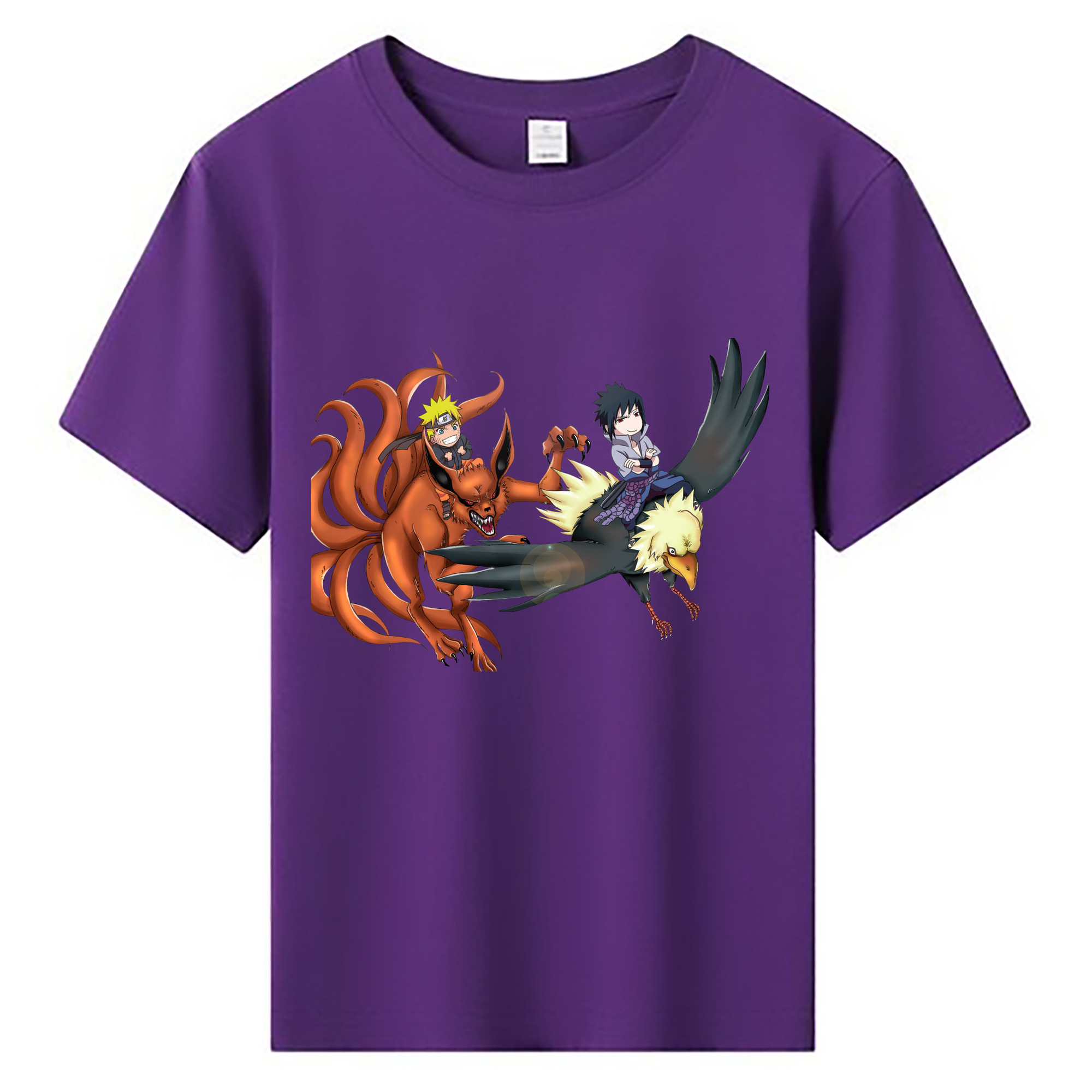 （画像用） NARUTO -ナルト- うずまき ナルト Uzumaki Naruto 綿100％キッズTシャツ（フロントプリント）