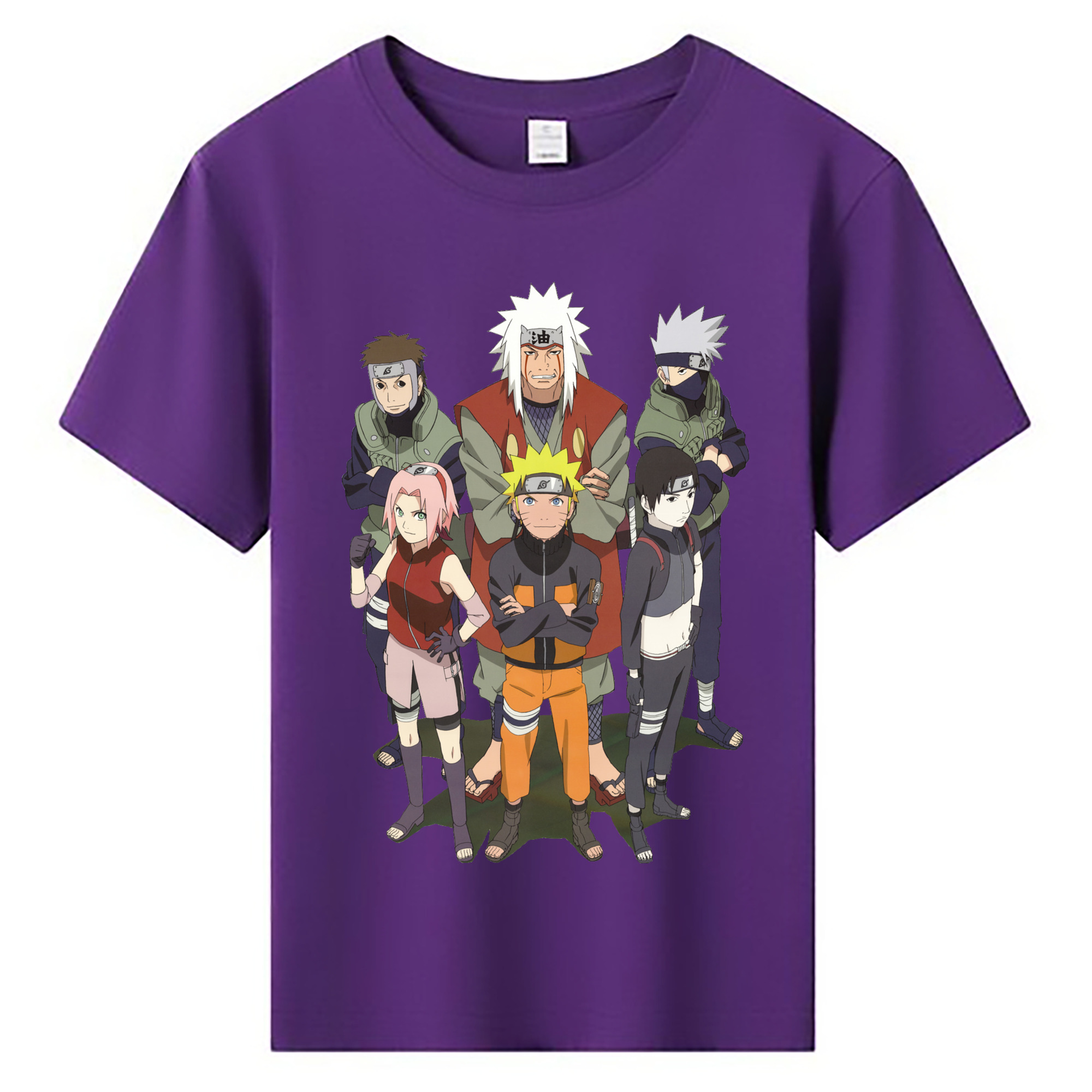（画像用） NARUTO -ナルト- うずまき ナルト Uzumaki Naruto 綿100％キッズTシャツ（フロントプリント）