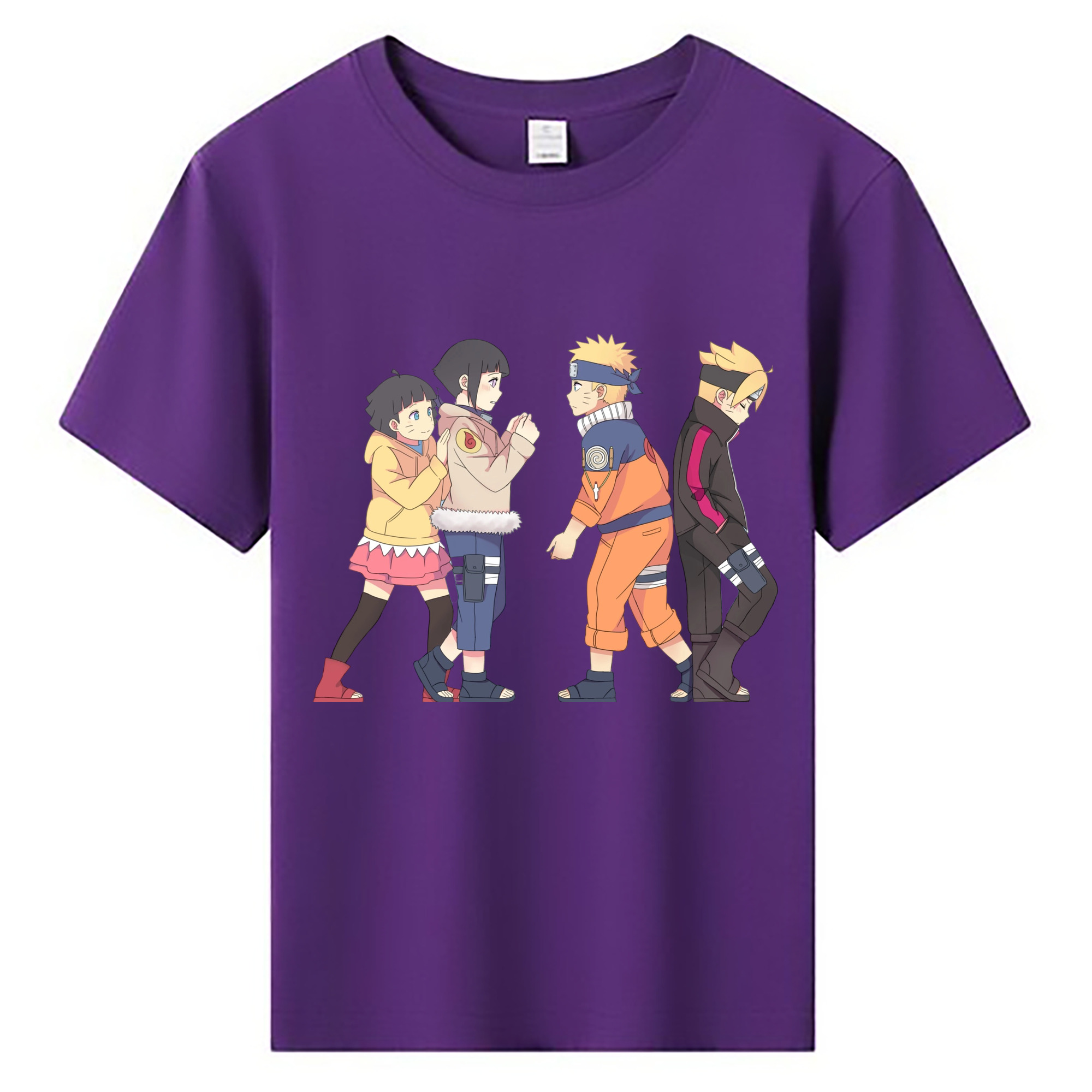 （画像用） NARUTO -ナルト- うずまき ナルト Uzumaki Naruto 綿100％キッズTシャツ（フロントプリント）