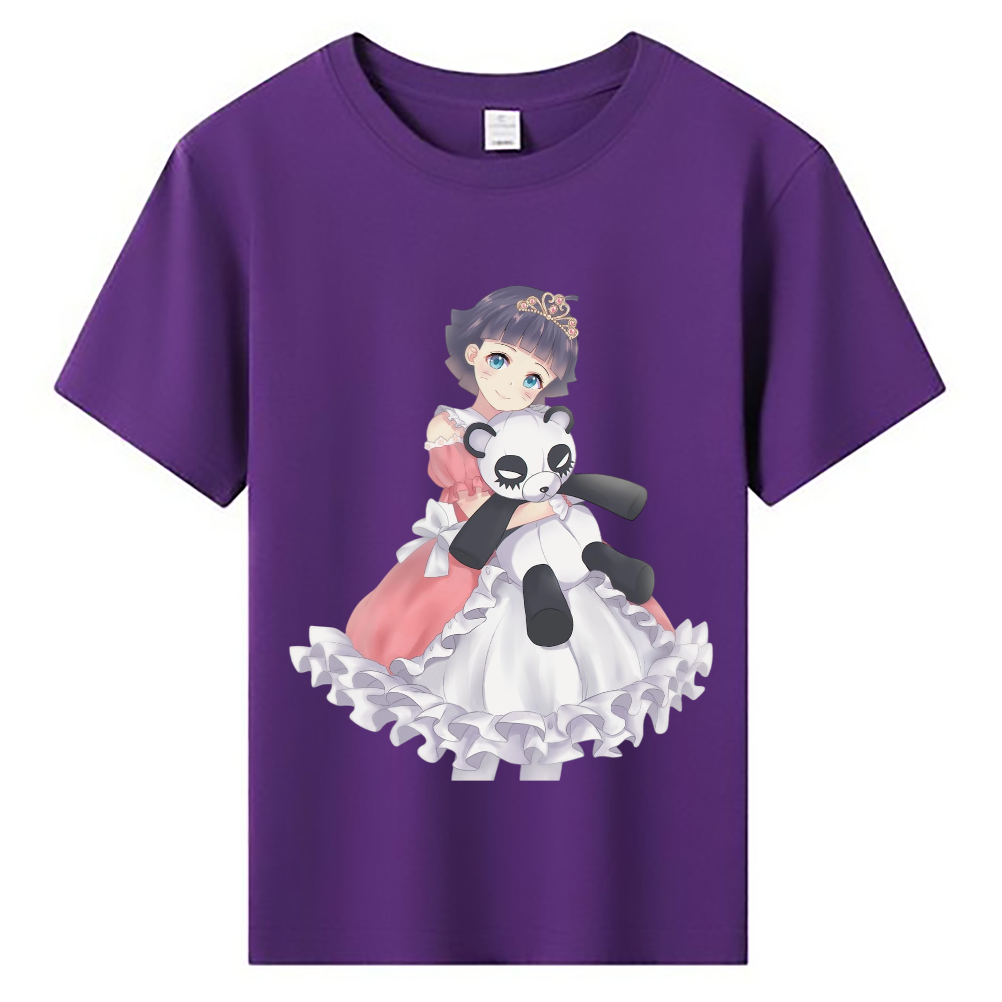 （画像用） NARUTO -ナルト- うずまき ヒマワリ Uzumaki Himawari 綿100％キッズTシャツ（フロントプリント）