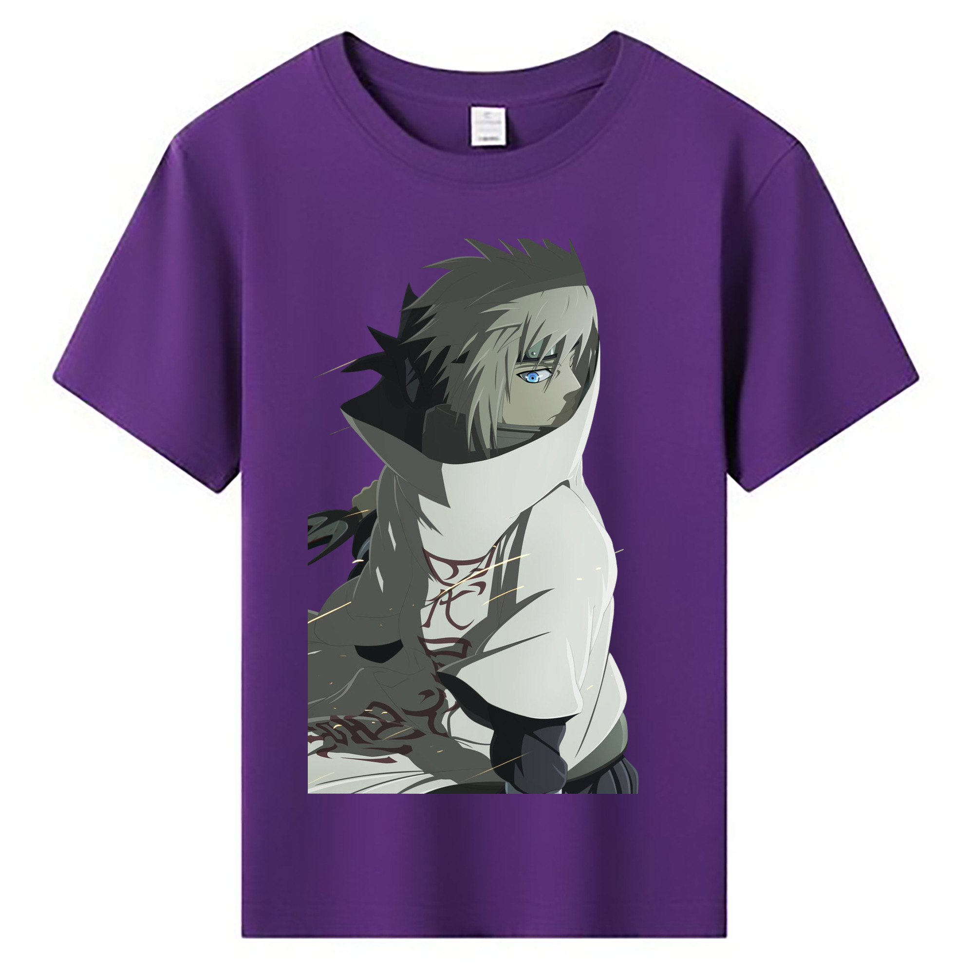 （画像用） NARUTO -ナルト- 波風 ミナト Namikaze Minato 綿100％キッズTシャツ（フロントプリント）