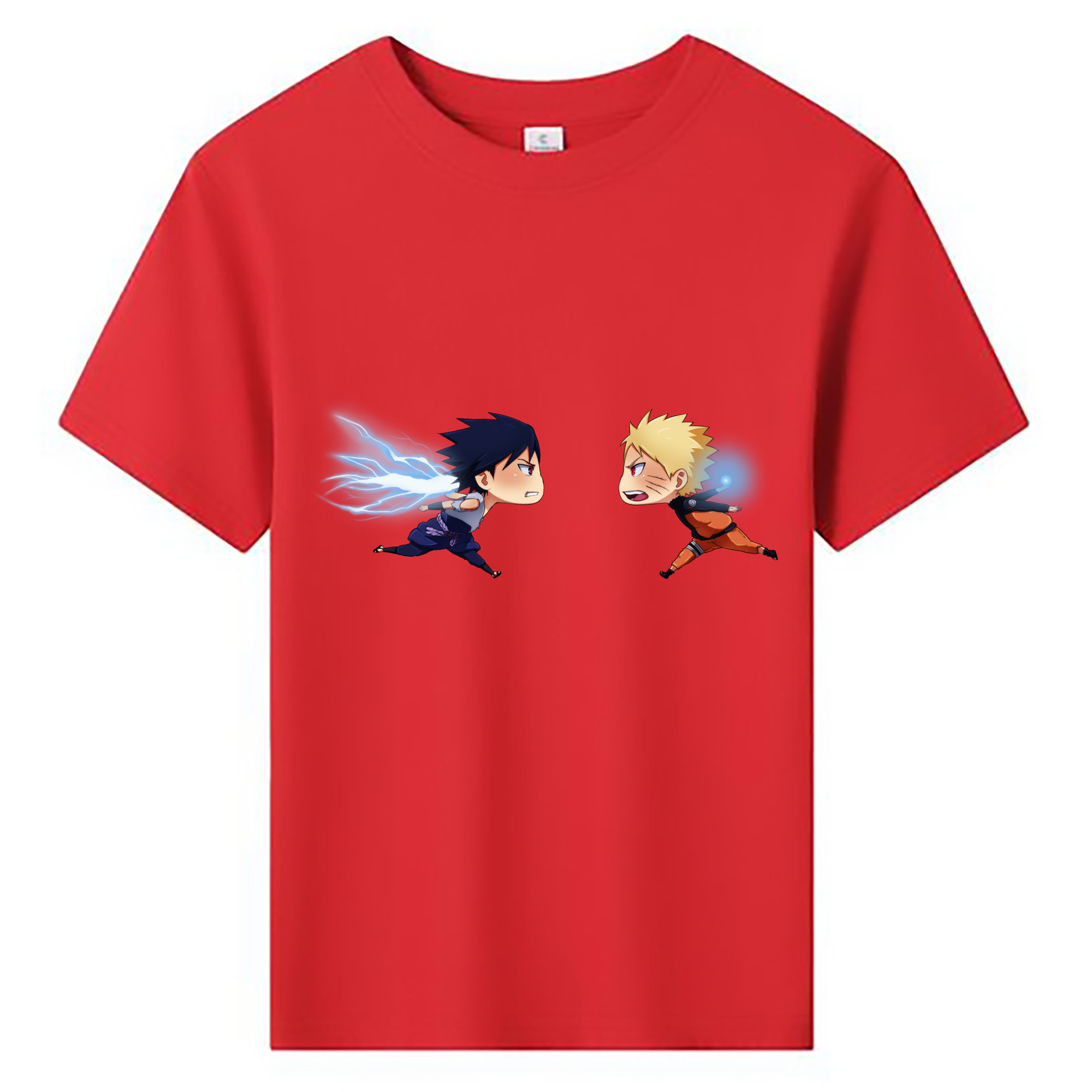 （画像用） NARUTO -ナルト- うずまき ナルト Uzumaki Naruto 綿100％キッズTシャツ（フロントプリント）