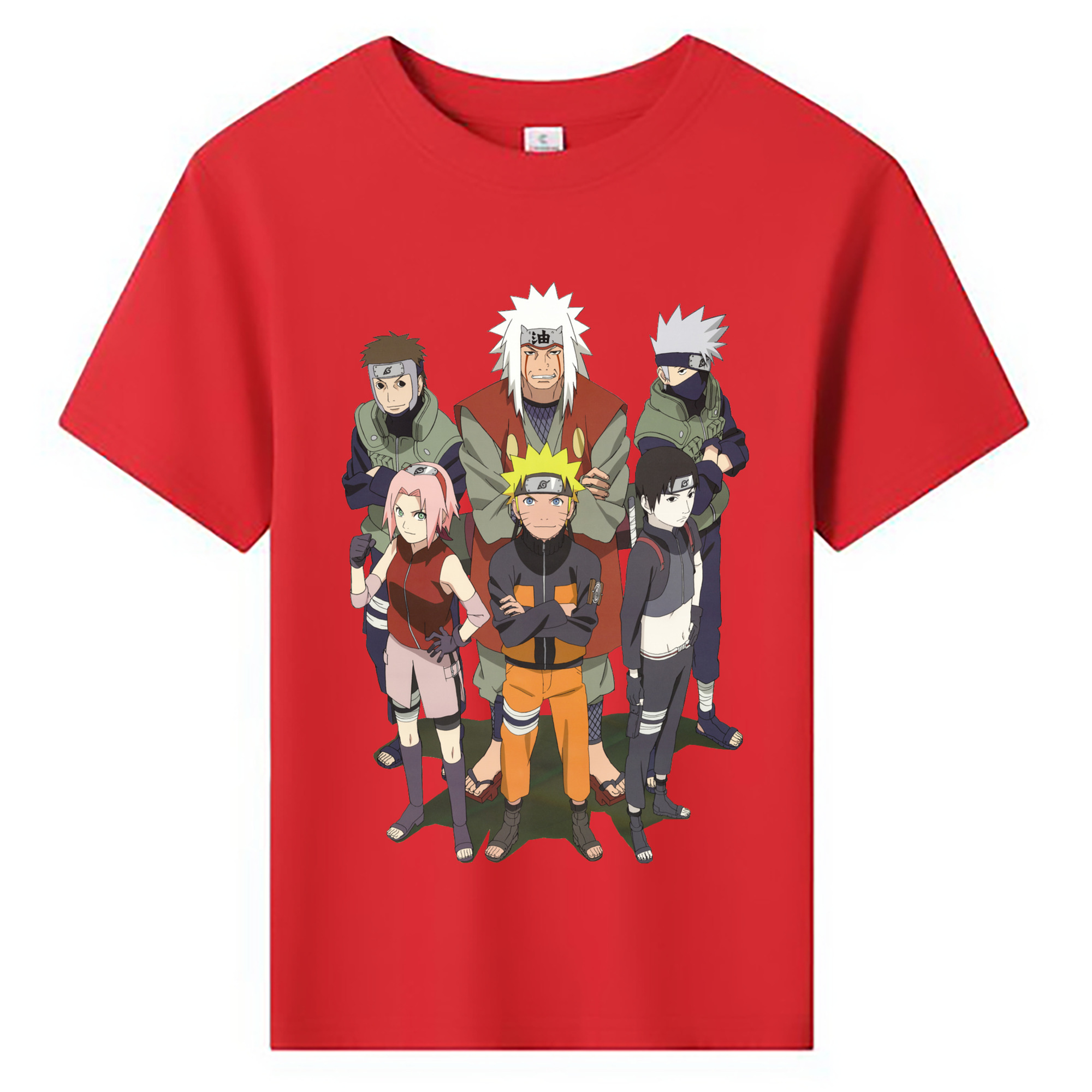 （画像用） NARUTO -ナルト- うずまき ナルト Uzumaki Naruto 綿100％キッズTシャツ（フロントプリント）
