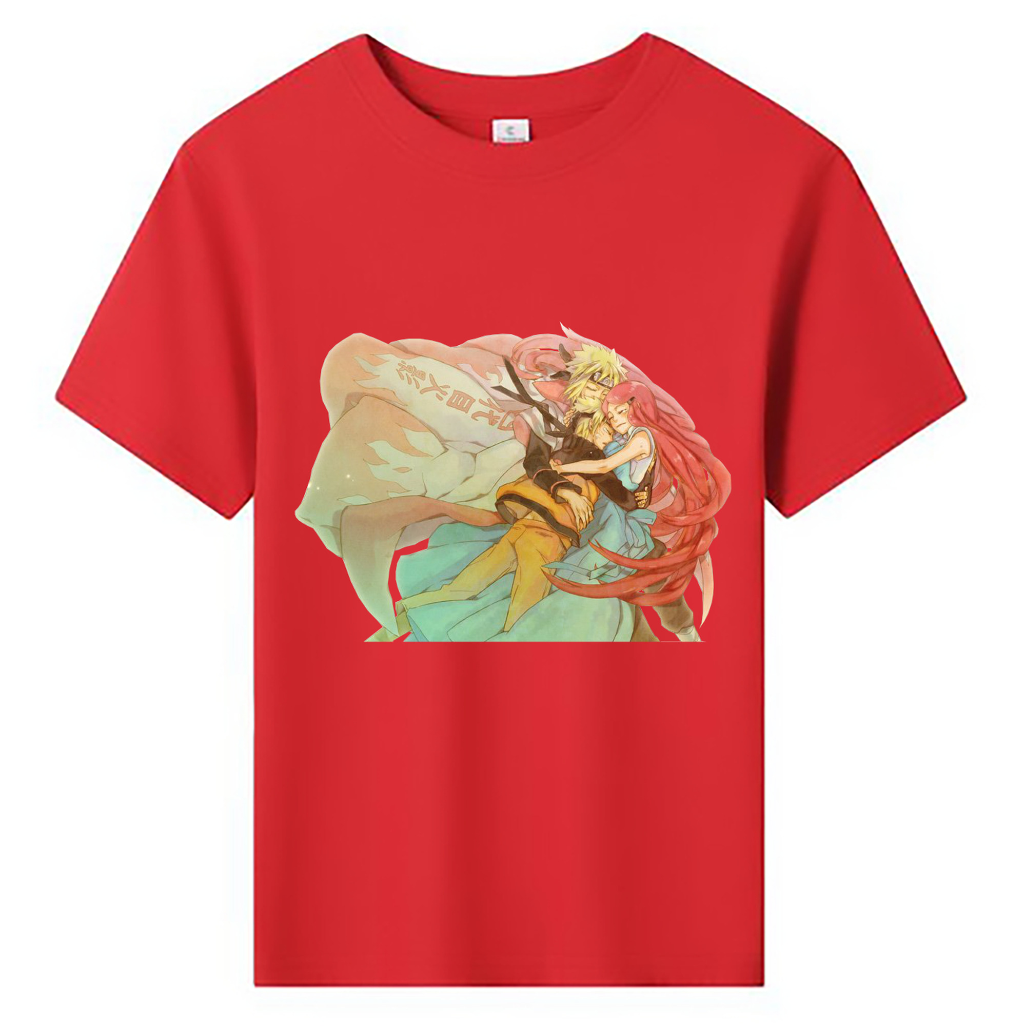 （画像用） NARUTO -ナルト- うずまき ナルト Uzumaki Naruto 綿100％キッズTシャツ（フロントプリント）