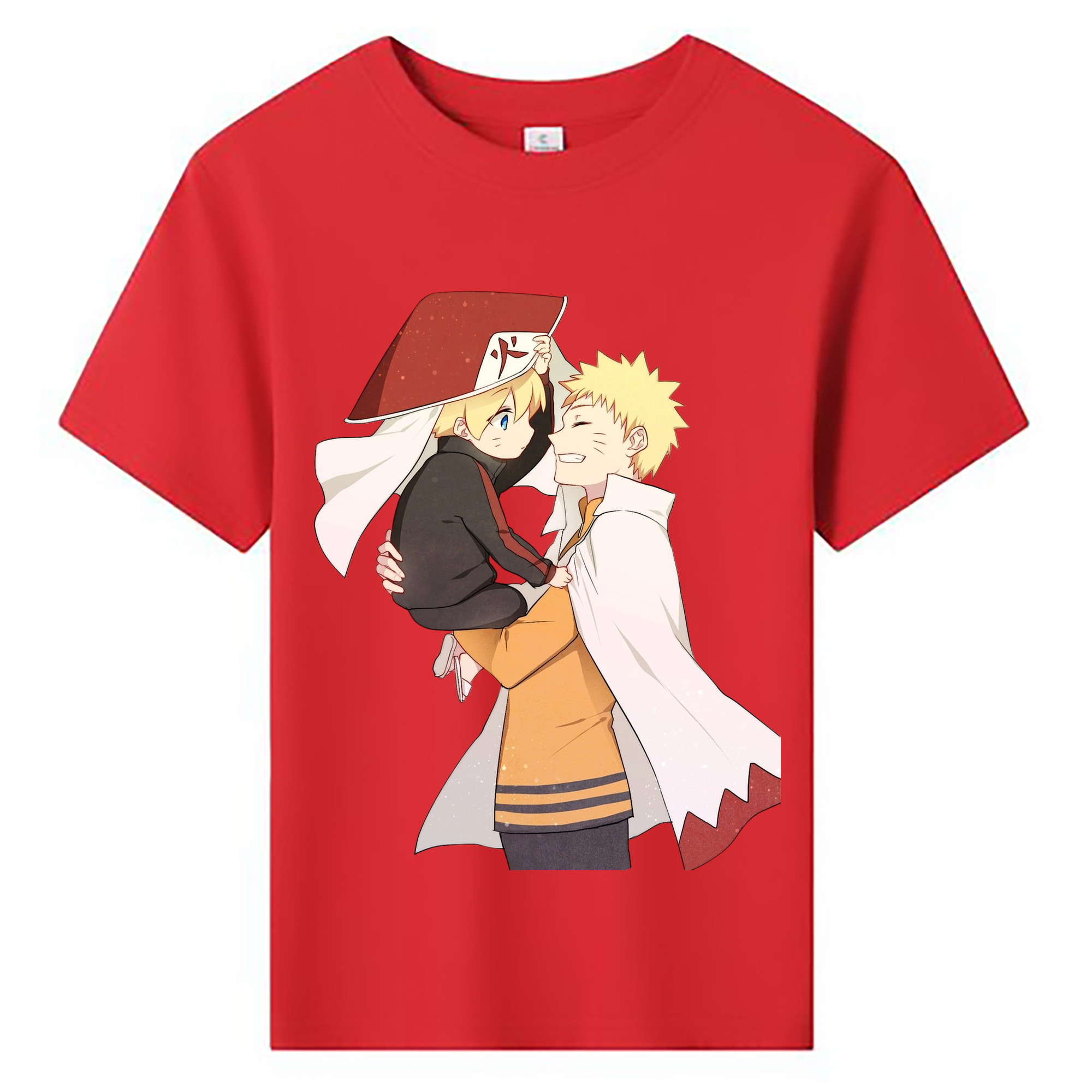（画像用） NARUTO -ナルト- うずまき ナルト Uzumaki Naruto 綿100％キッズTシャツ（フロントプリント）