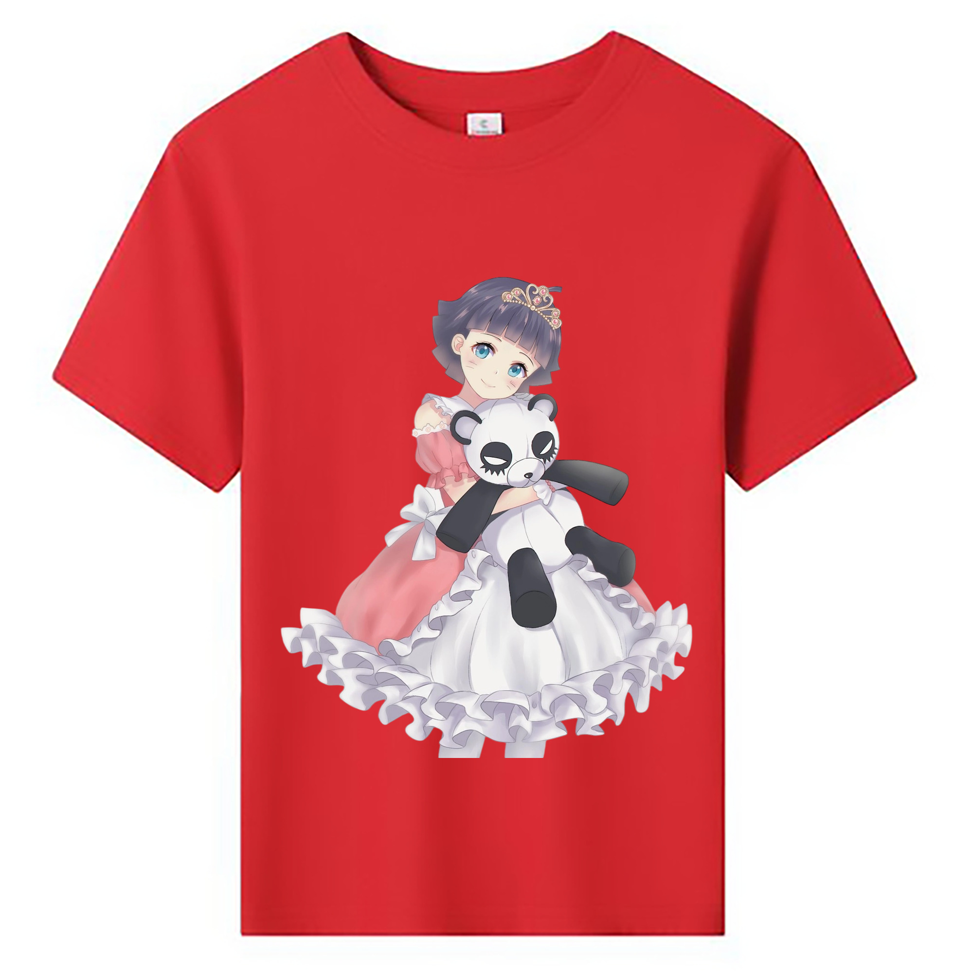 （画像用） NARUTO -ナルト- うずまき ヒマワリ Uzumaki Himawari 綿100％キッズTシャツ（フロントプリント）