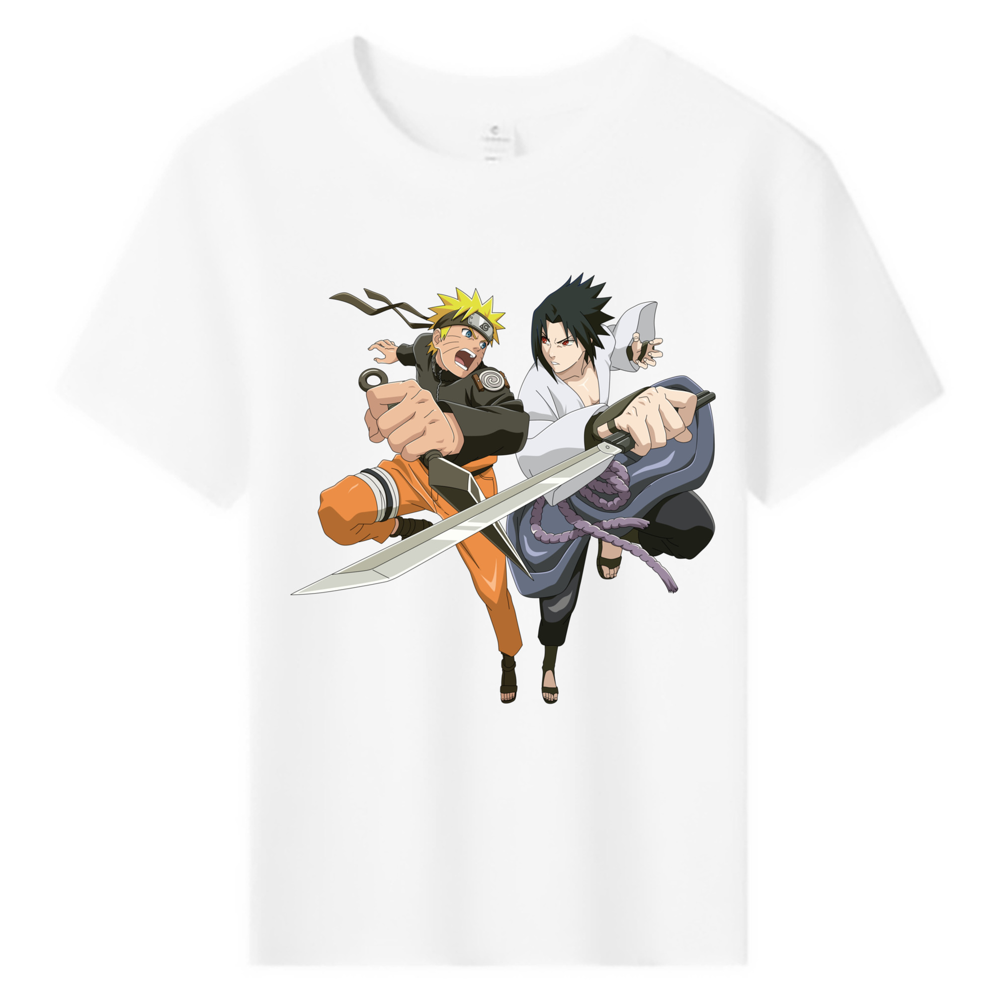 （画像用） NARUTO -ナルト- うずまき ナルト Uzumaki Naruto 綿100％キッズTシャツ（フロントプリント）