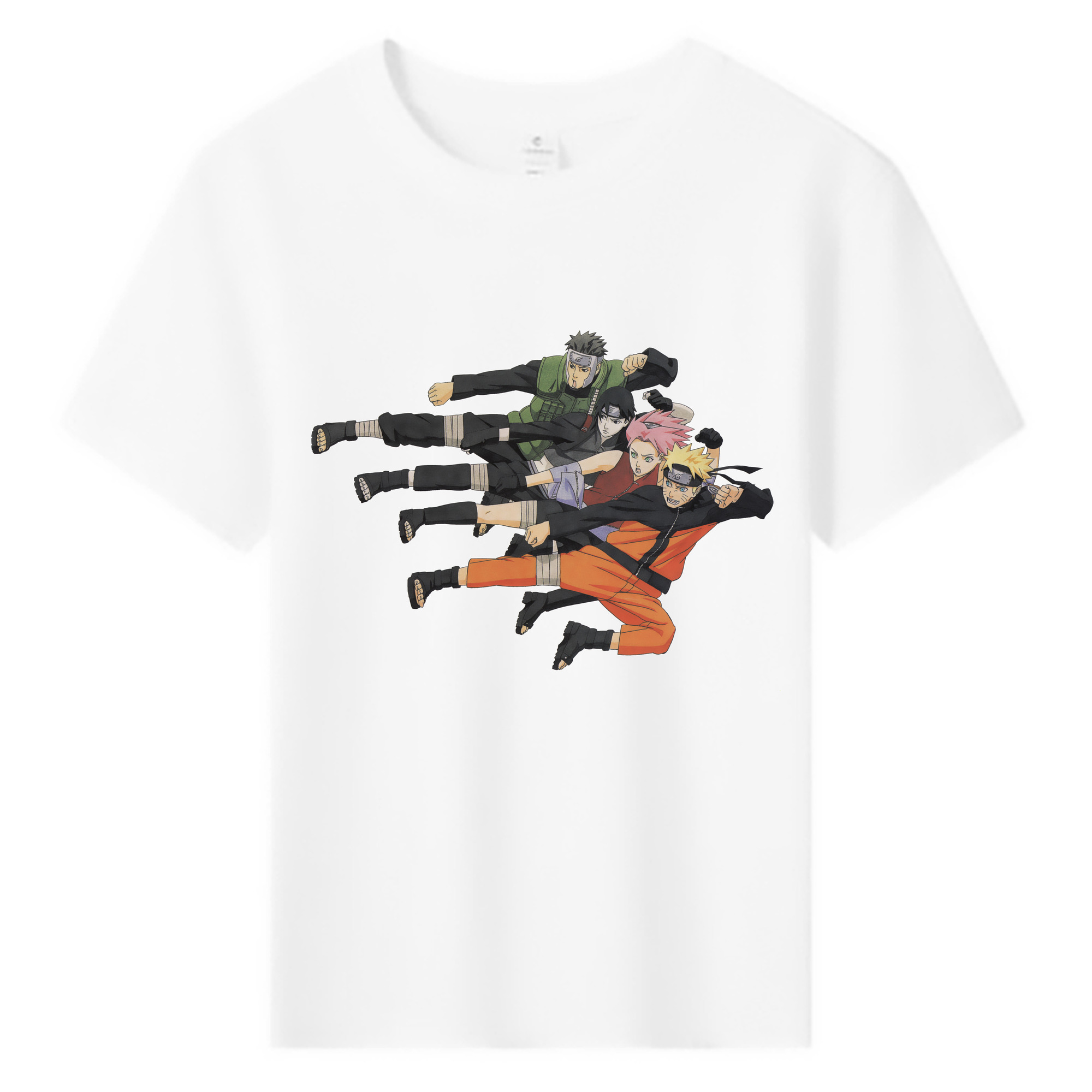 （画像用） NARUTO -ナルト- うずまき ナルト Uzumaki Naruto 綿100％キッズTシャツ（フロントプリント）