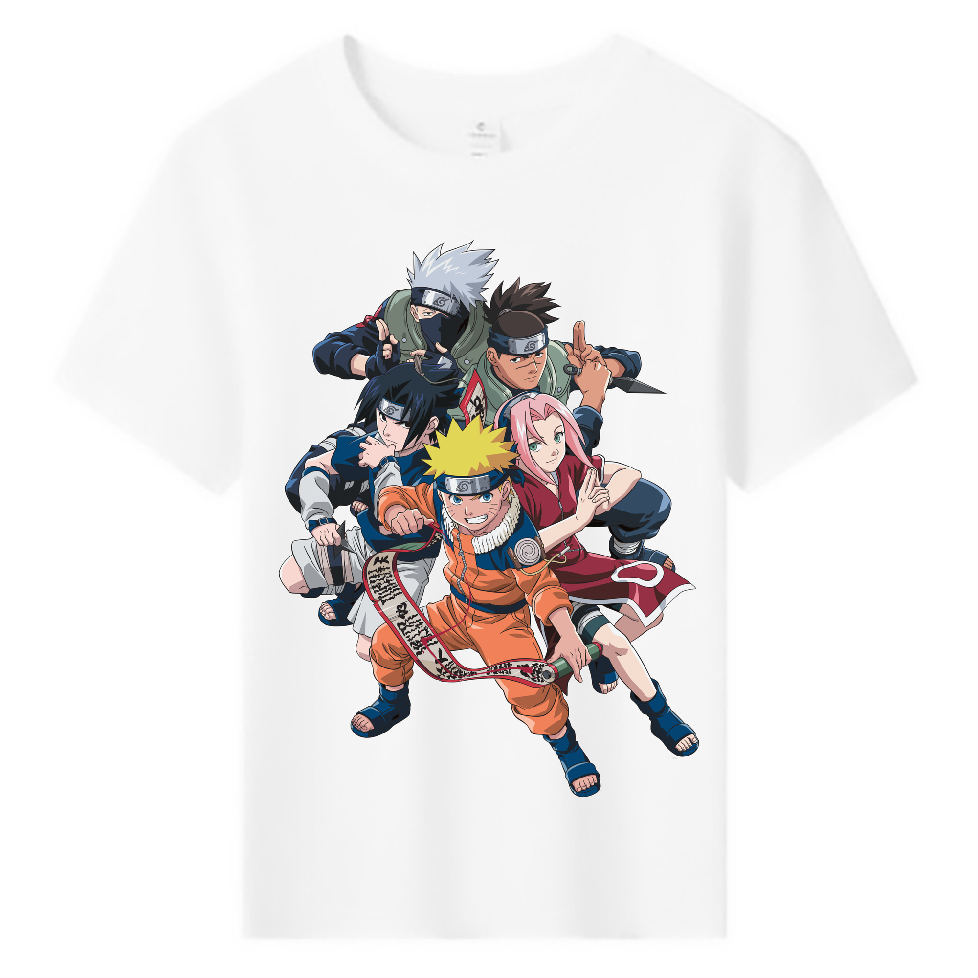 （画像用） NARUTO -ナルト- うずまき ナルト Uzumaki Naruto 綿100％キッズTシャツ（フロントプリント）