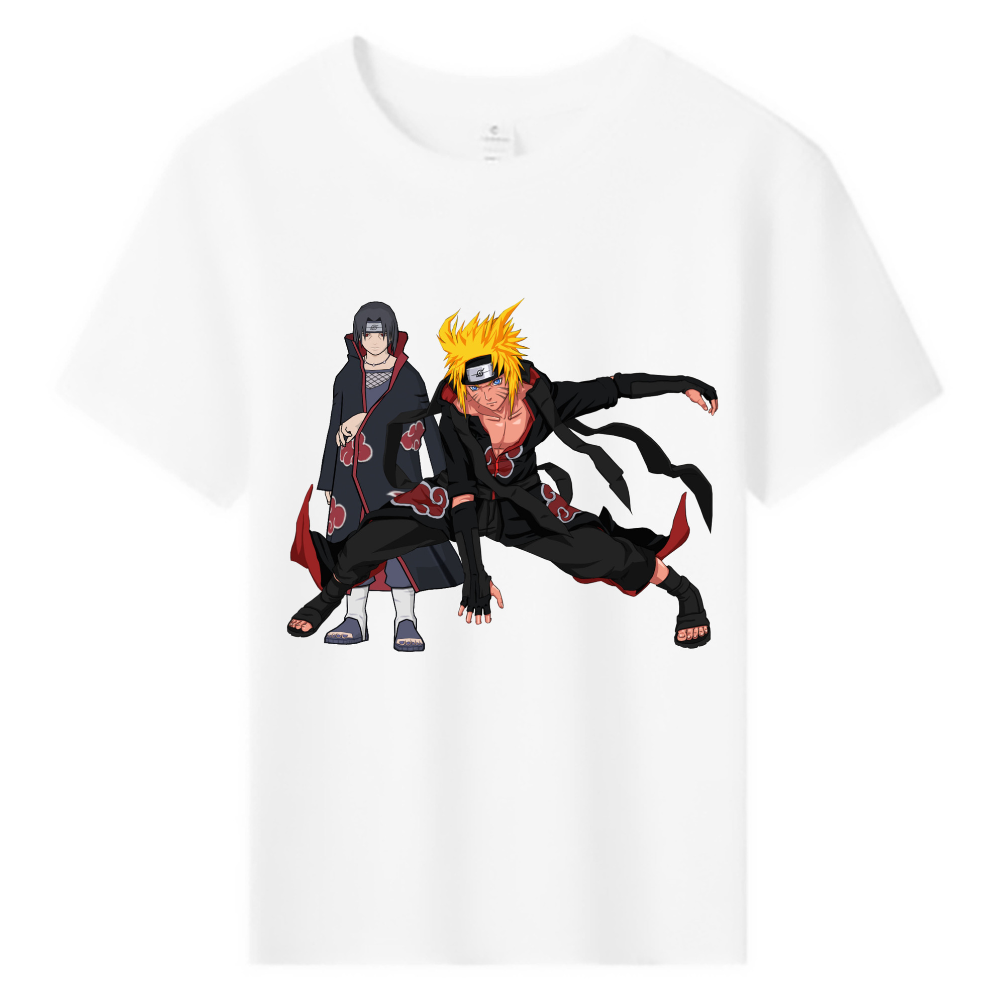 （画像用） NARUTO -ナルト- うずまき ナルト Uzumaki Naruto 綿100％キッズTシャツ（フロントプリント）