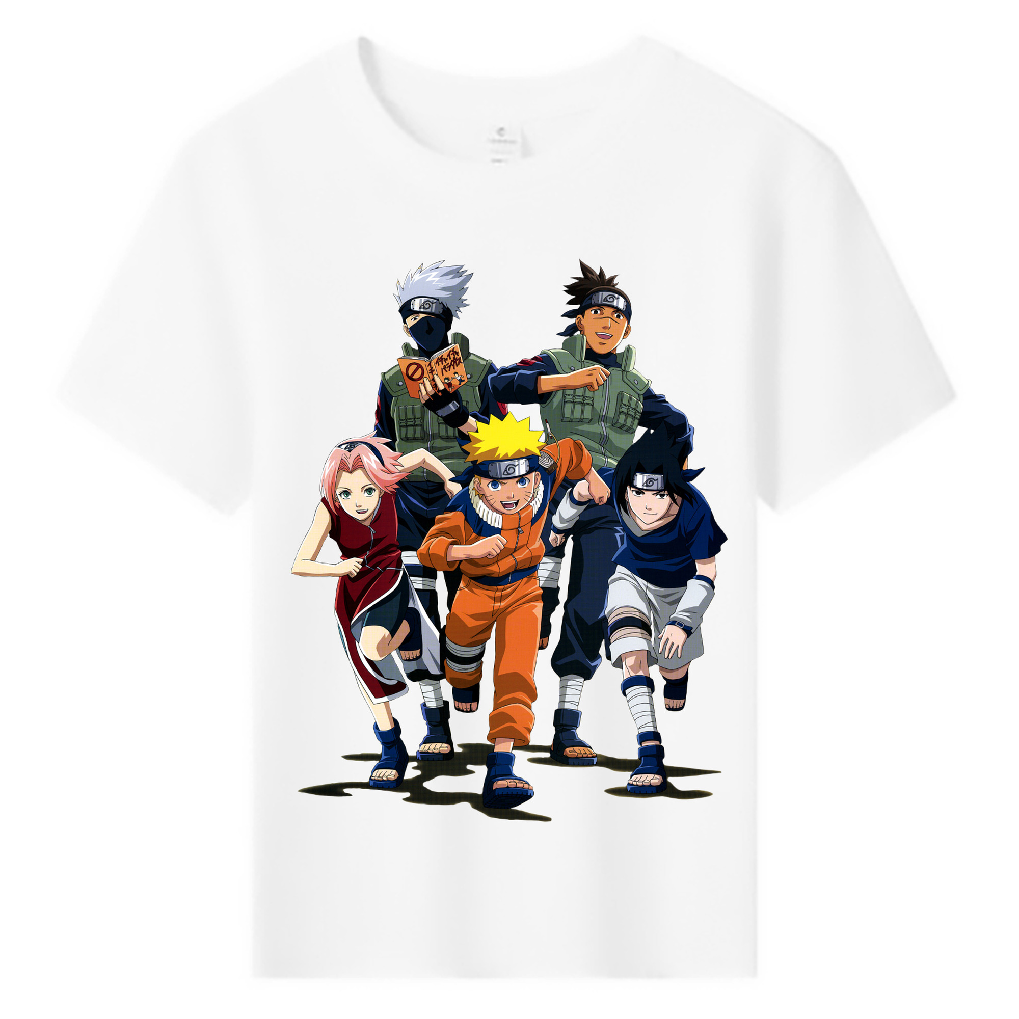 （画像用） NARUTO -ナルト- うずまき ナルト Uzumaki Naruto 綿100％キッズTシャツ（フロントプリント）