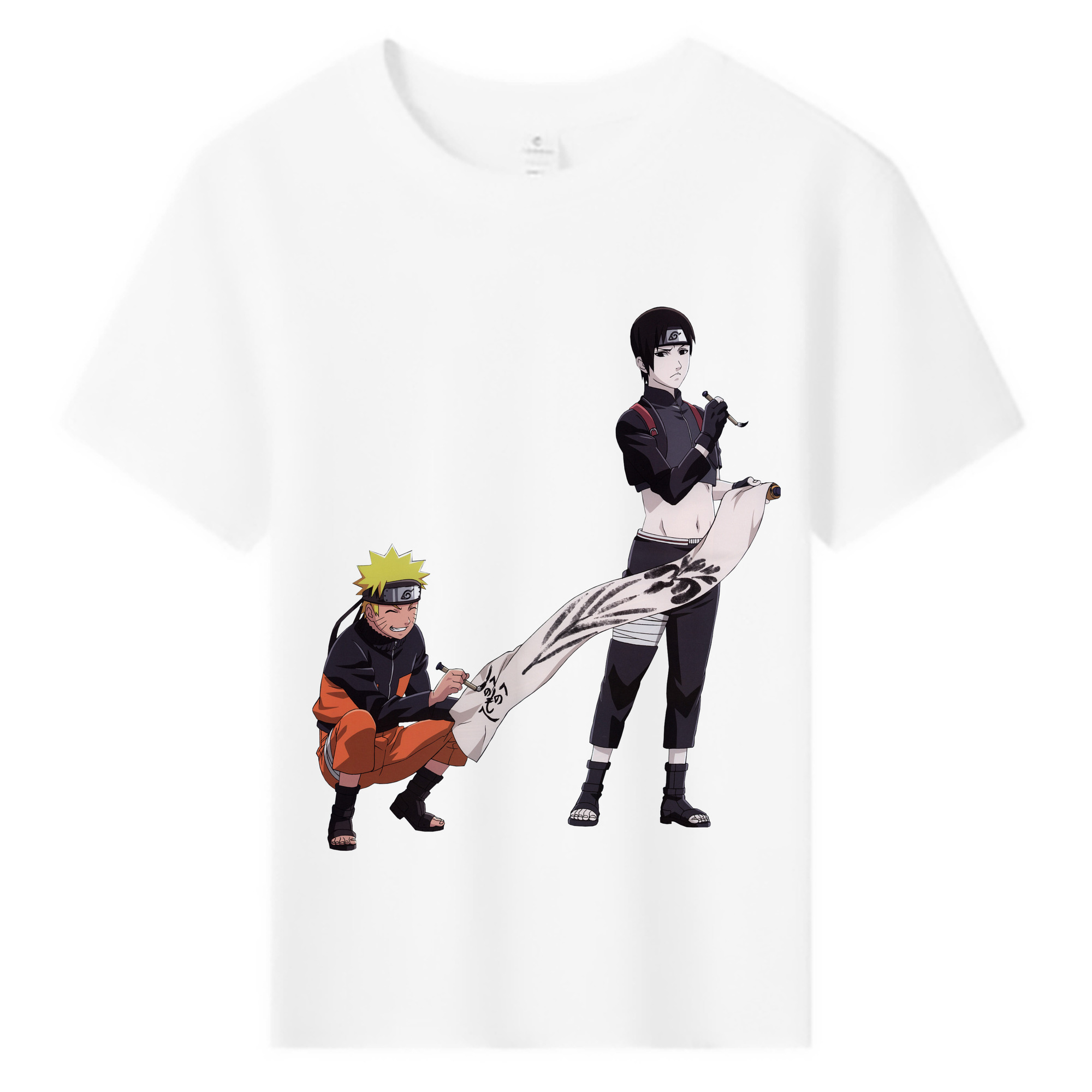 （画像用） NARUTO -ナルト- うずまき ナルト Uzumaki Naruto 綿100％キッズTシャツ（フロントプリント）