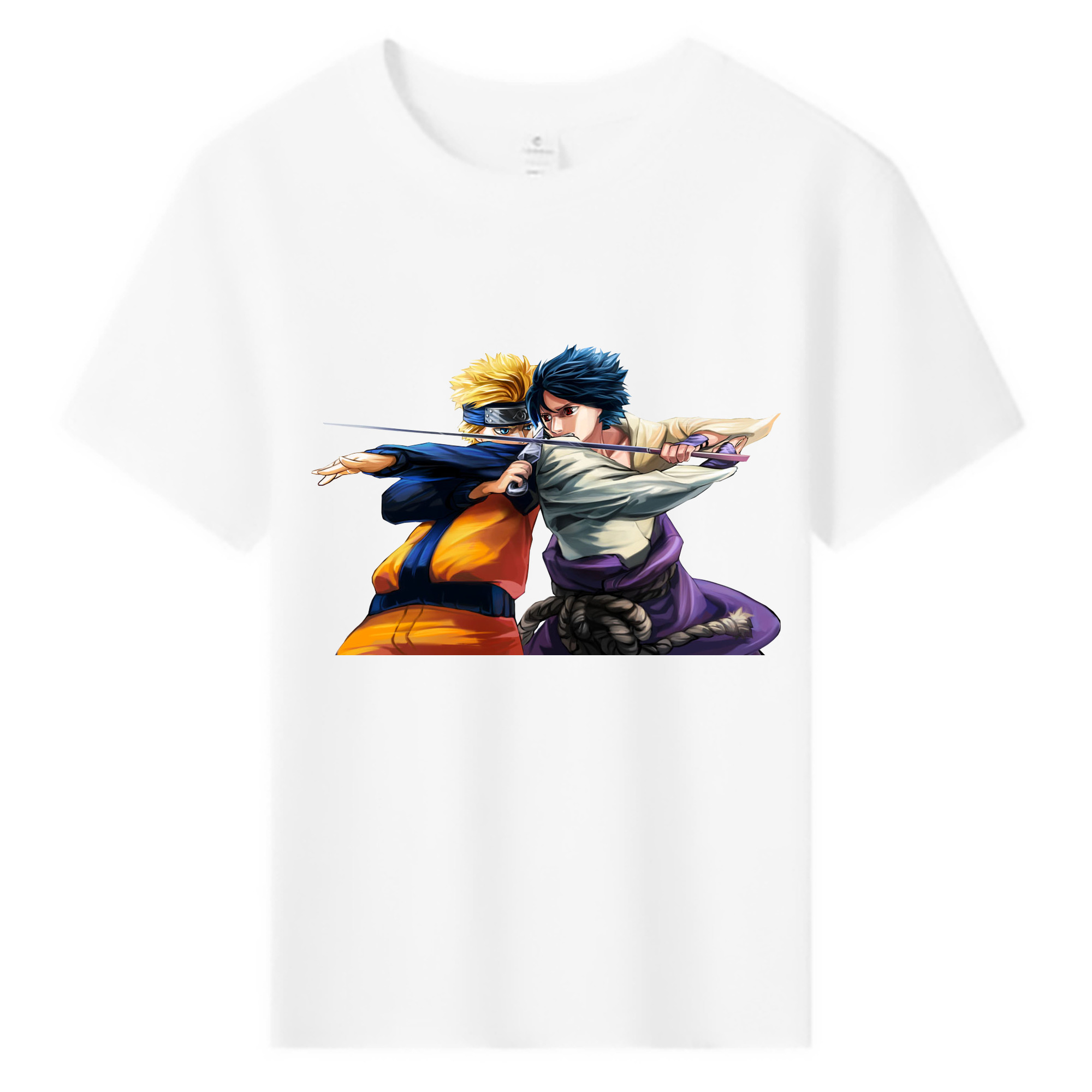 （画像用） NARUTO -ナルト- うずまき ナルト Uzumaki Naruto 綿100％キッズTシャツ（フロントプリント）