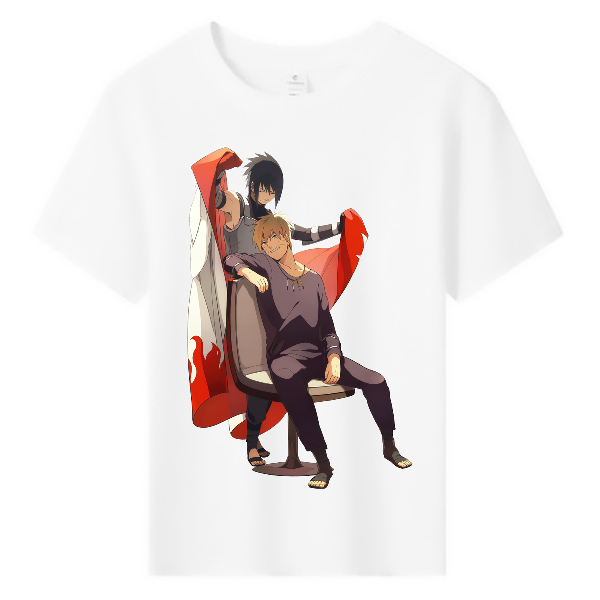 （画像用） NARUTO -ナルト- うずまき ナルト Uzumaki Naruto 綿100％キッズTシャツ（フロントプリント）